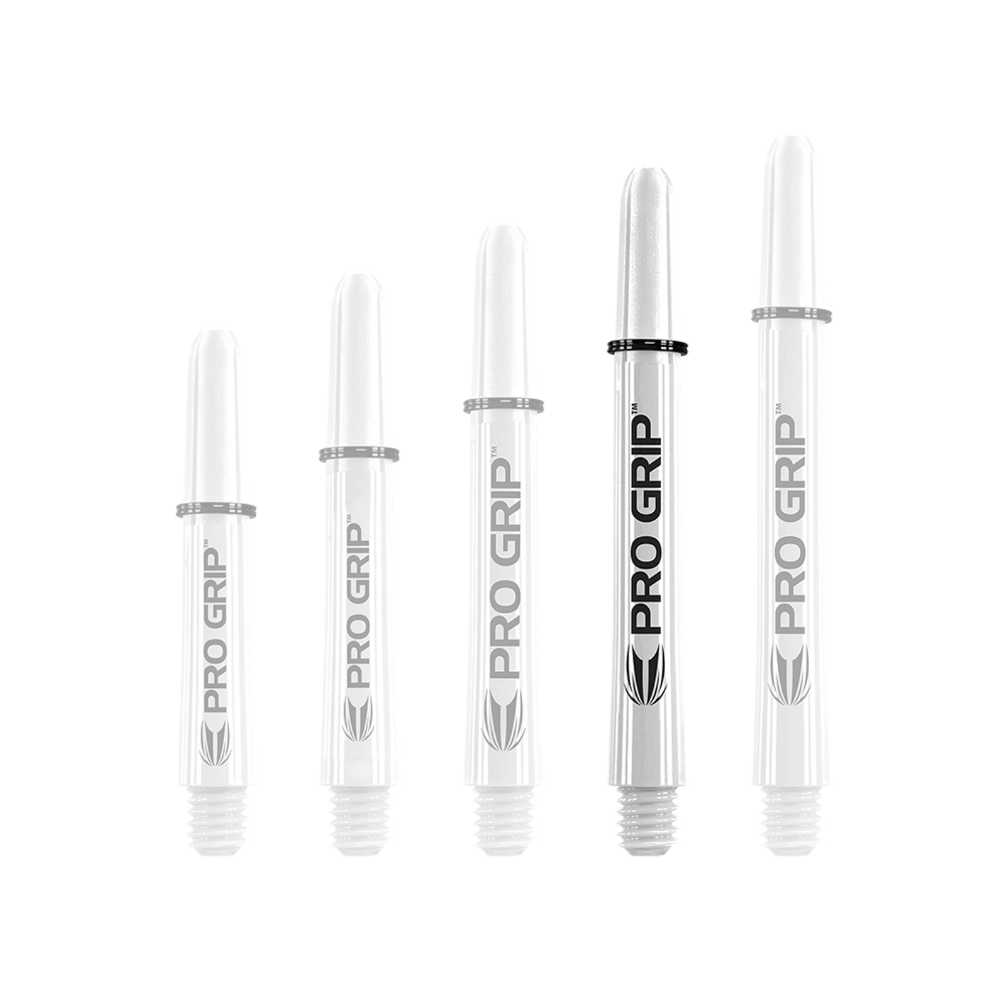 Target Pro Grip Shafts - 3er Set - Weiß