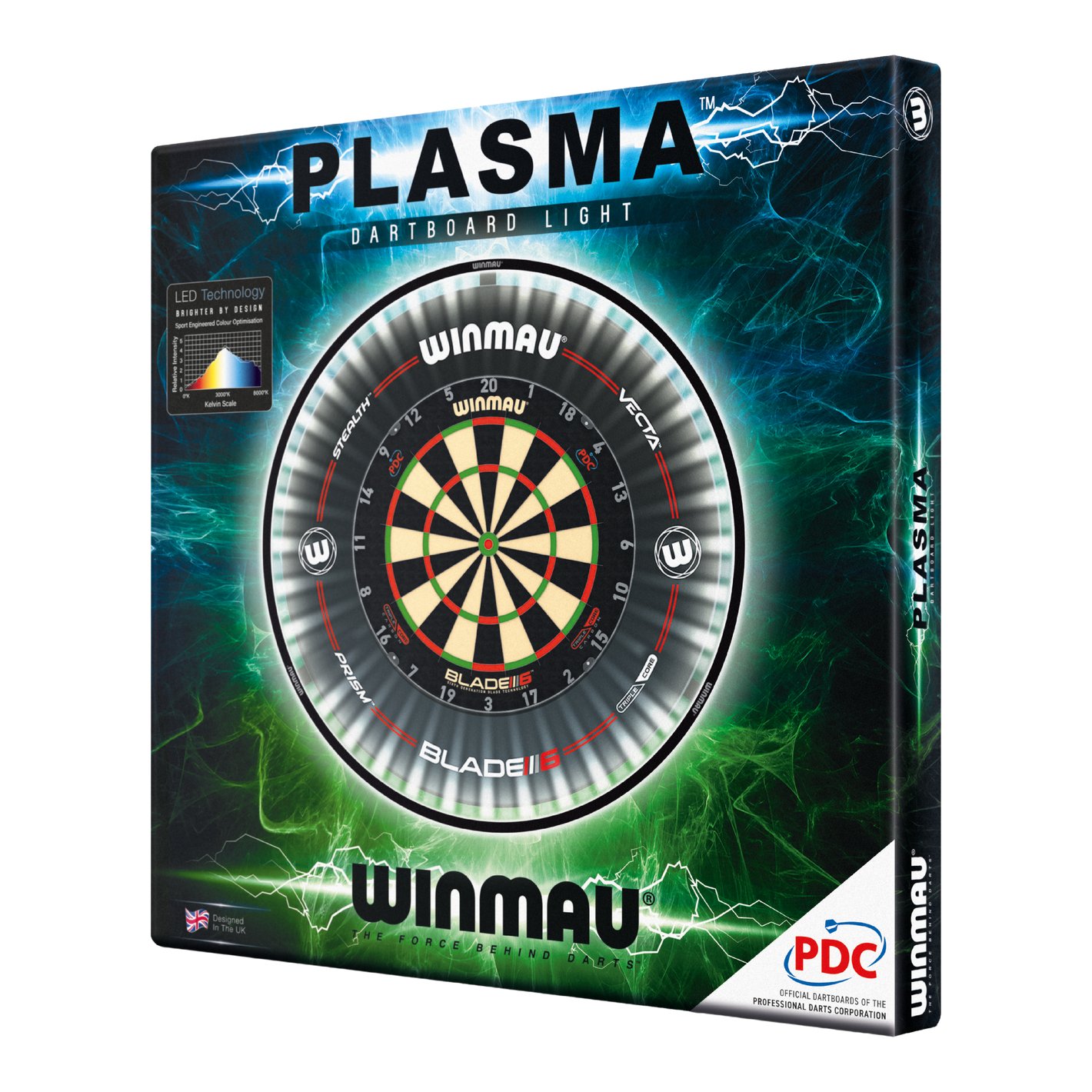 Winmau Plasma LED Dartboard Light