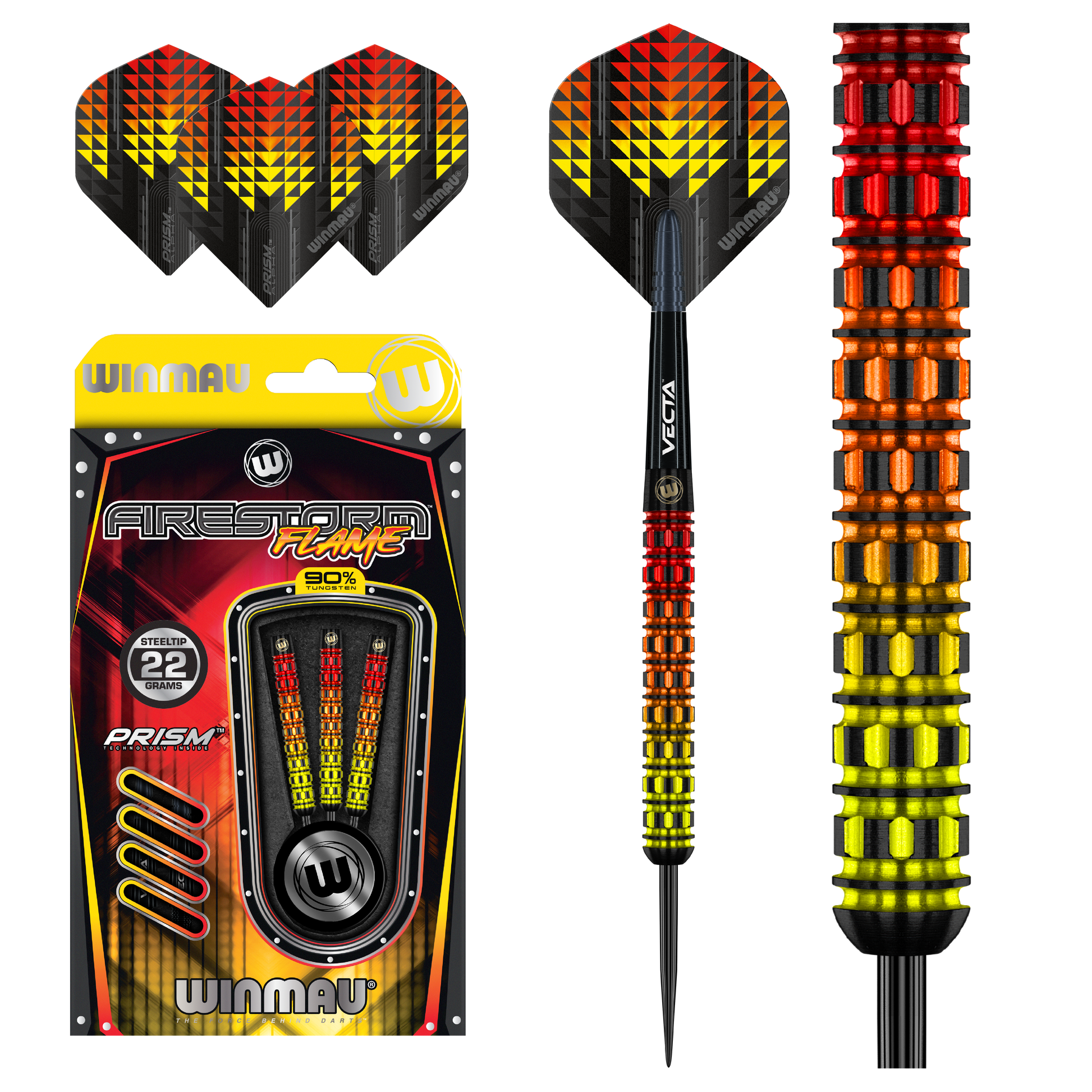Steeldart Winmau Firestorm Flame
