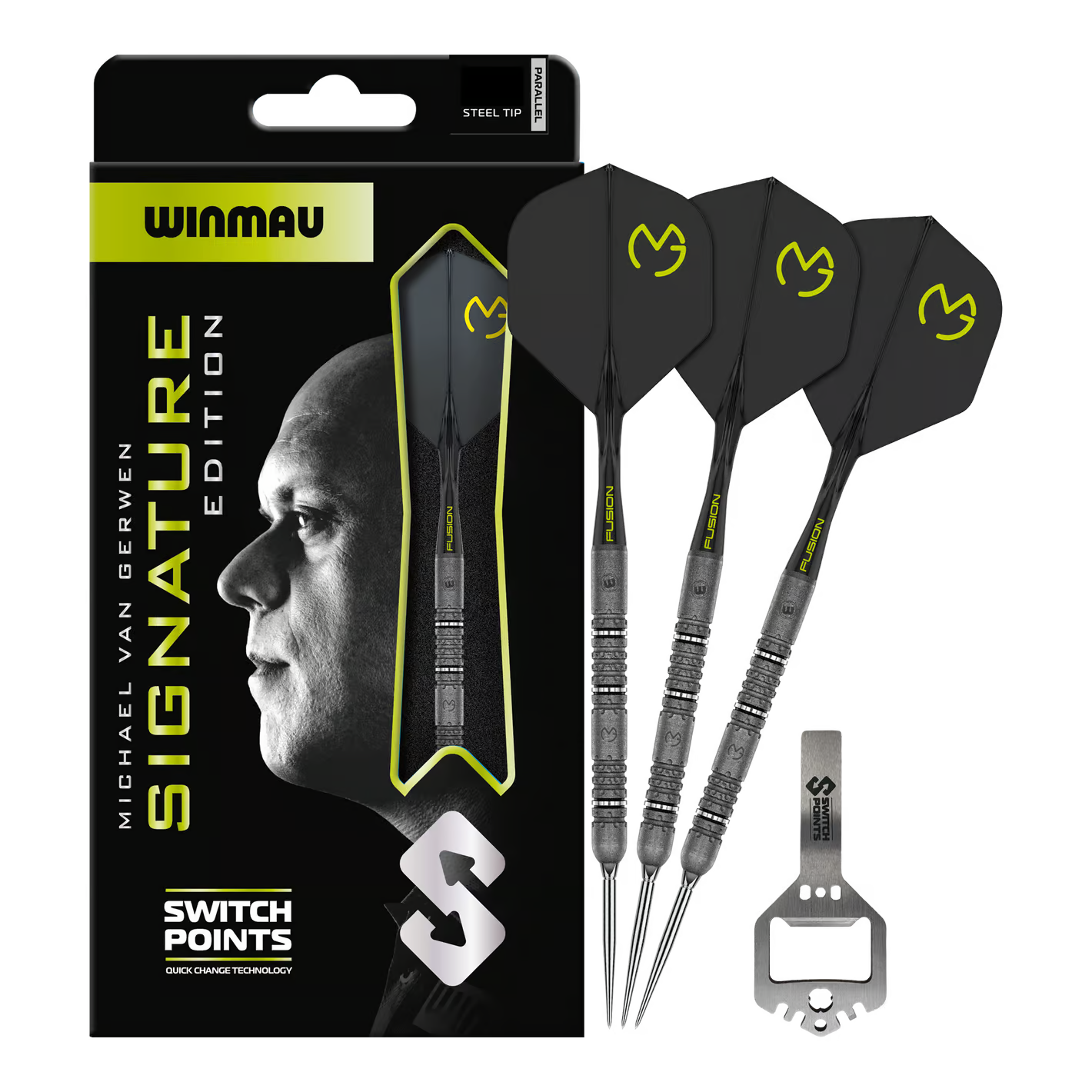 Image of Winmau Michael van Gerwen Signature Edition Switch Points Steeldarts