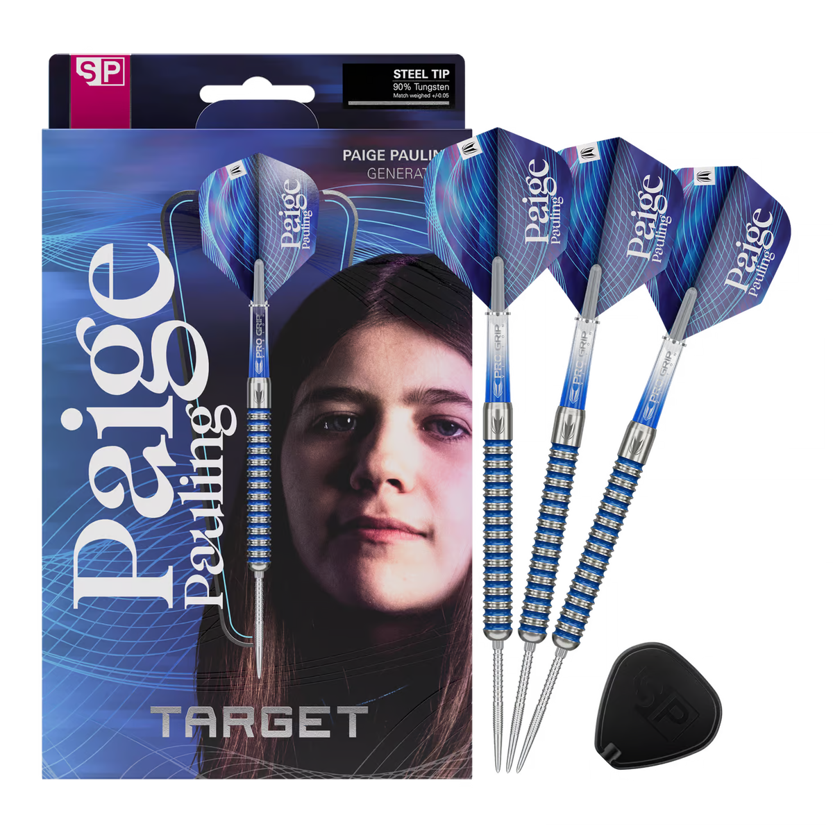 Target Paige Pauling GEN1 Swiss Point Steeldarts 22g – 90% Tungsten