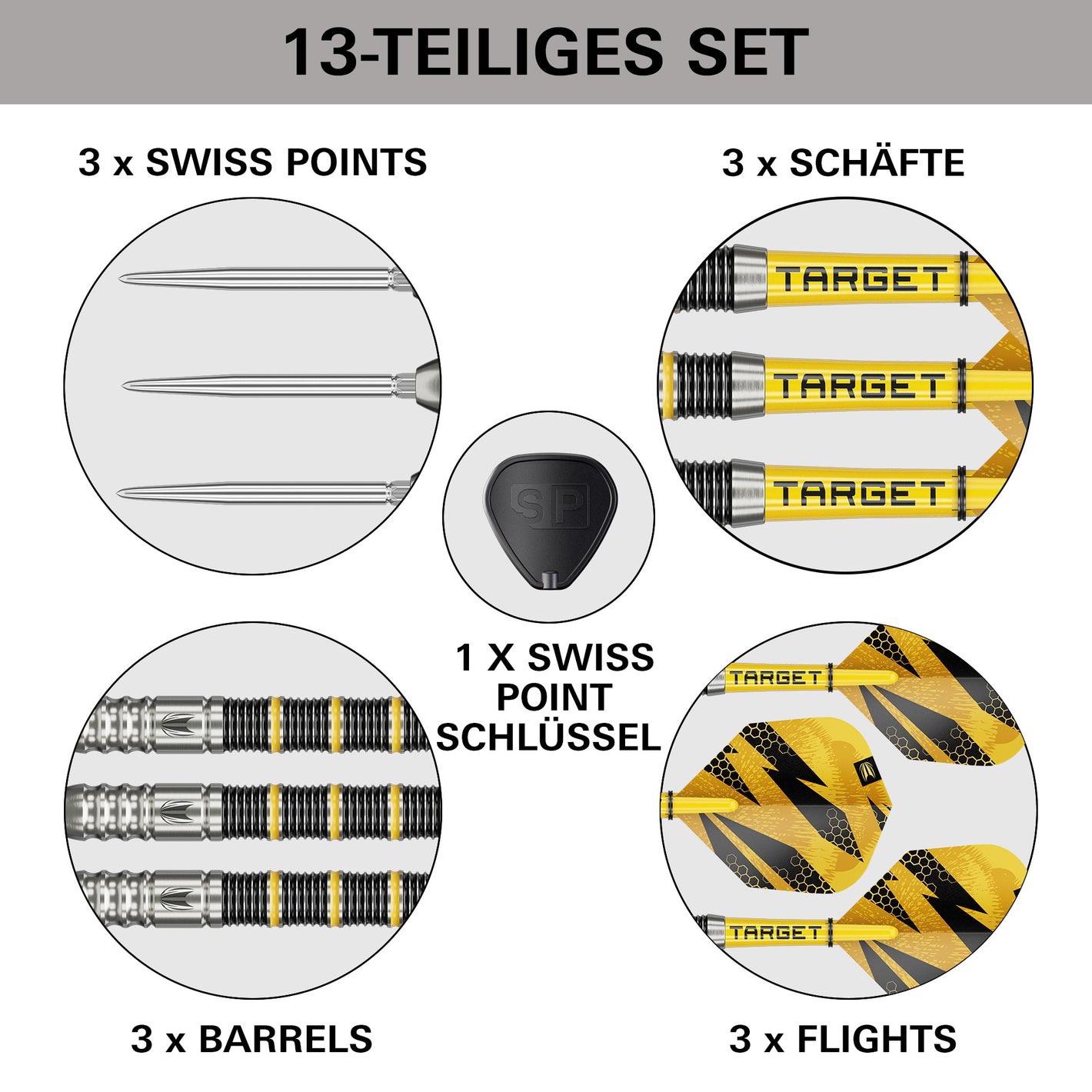 Image of Target Buzz 02 Swiss Point Steeldarts – 90% Tungsten