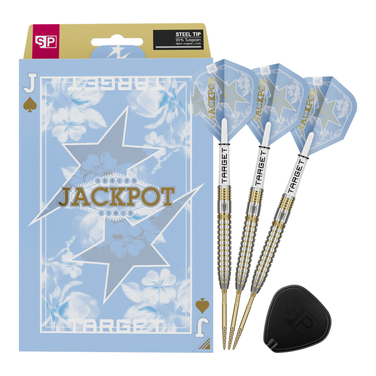 Target Adrian Lewis Showdown Swiss Point Steeldarts – 95% Tungsten