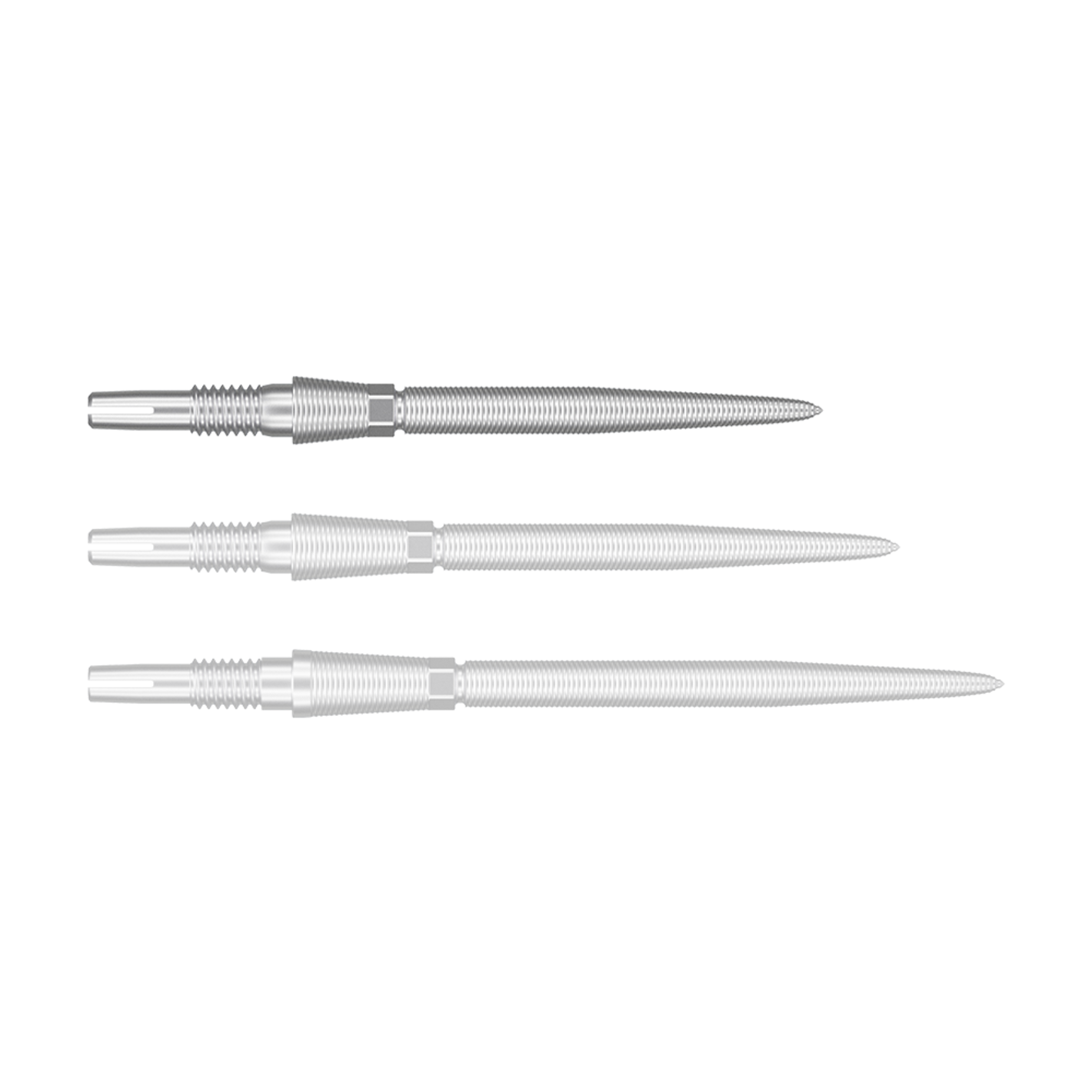 Target Swiss Storm Nano Point Dartspitzen - Silber