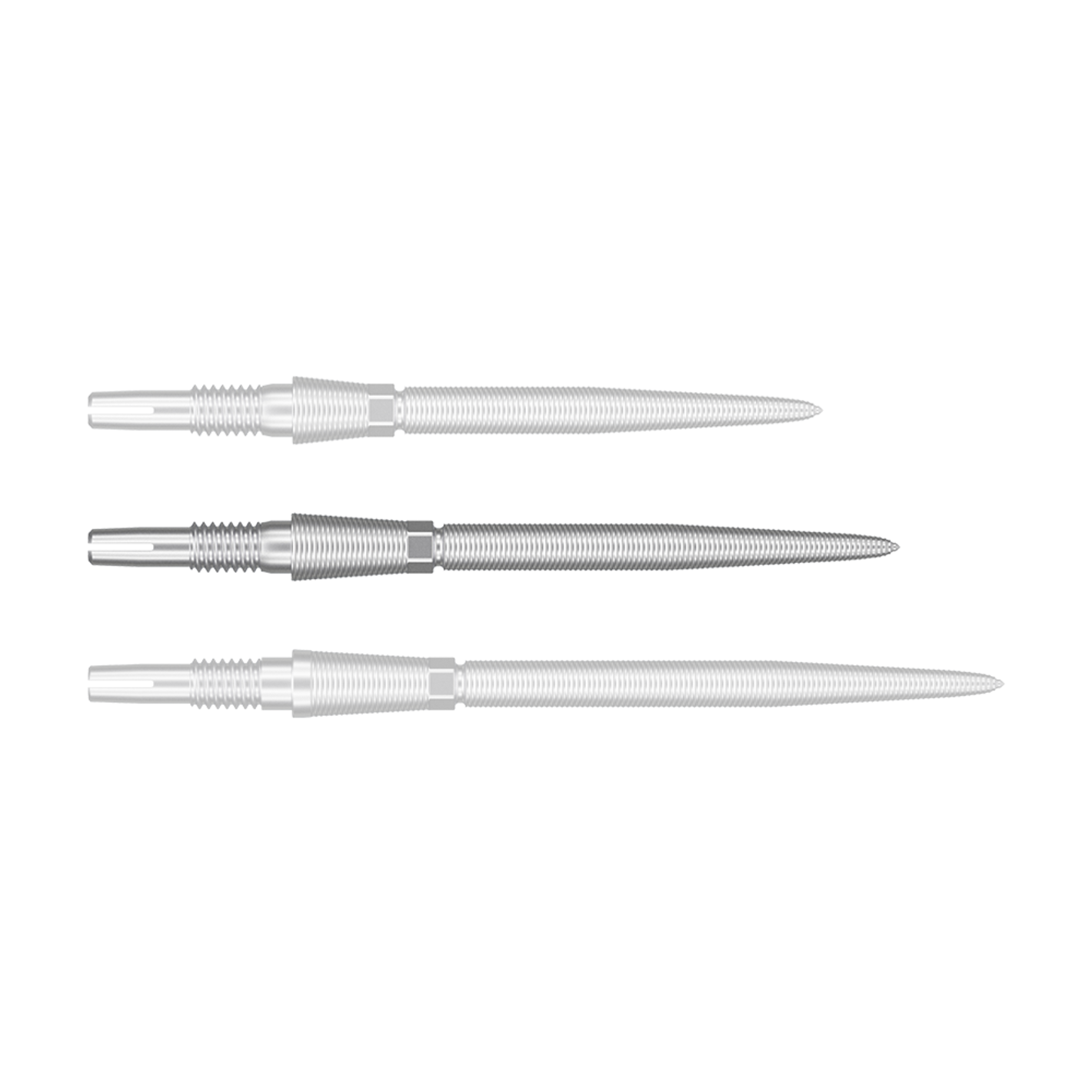 Target Swiss Storm Nano Point Dartspitzen - Silber