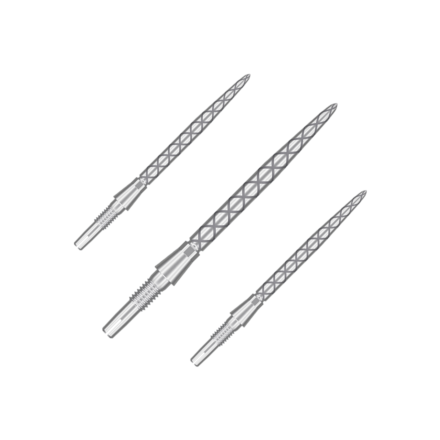 Target Swiss Storm Diamond Point Dartspitzen - Silber
