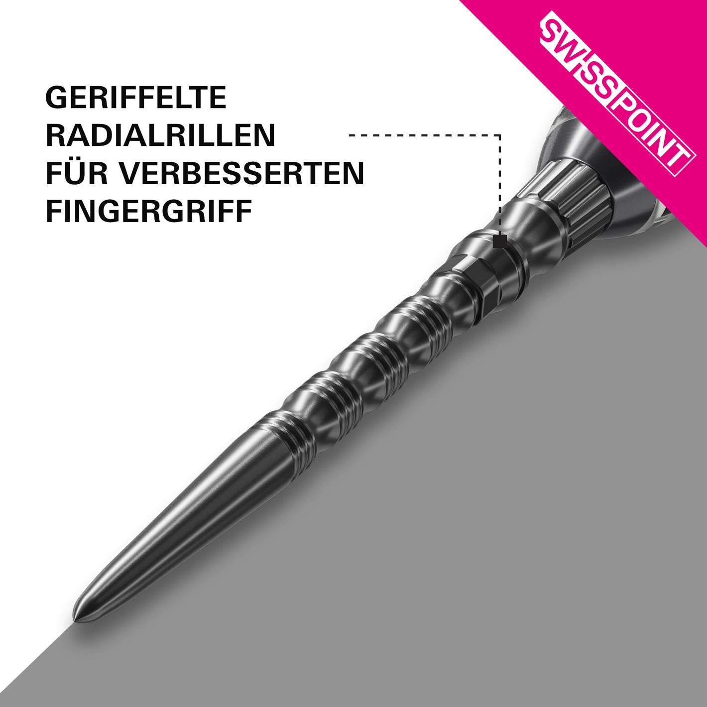 Image of Target Signature Swiss Point TRB Steeldartspitzen - Schwarz