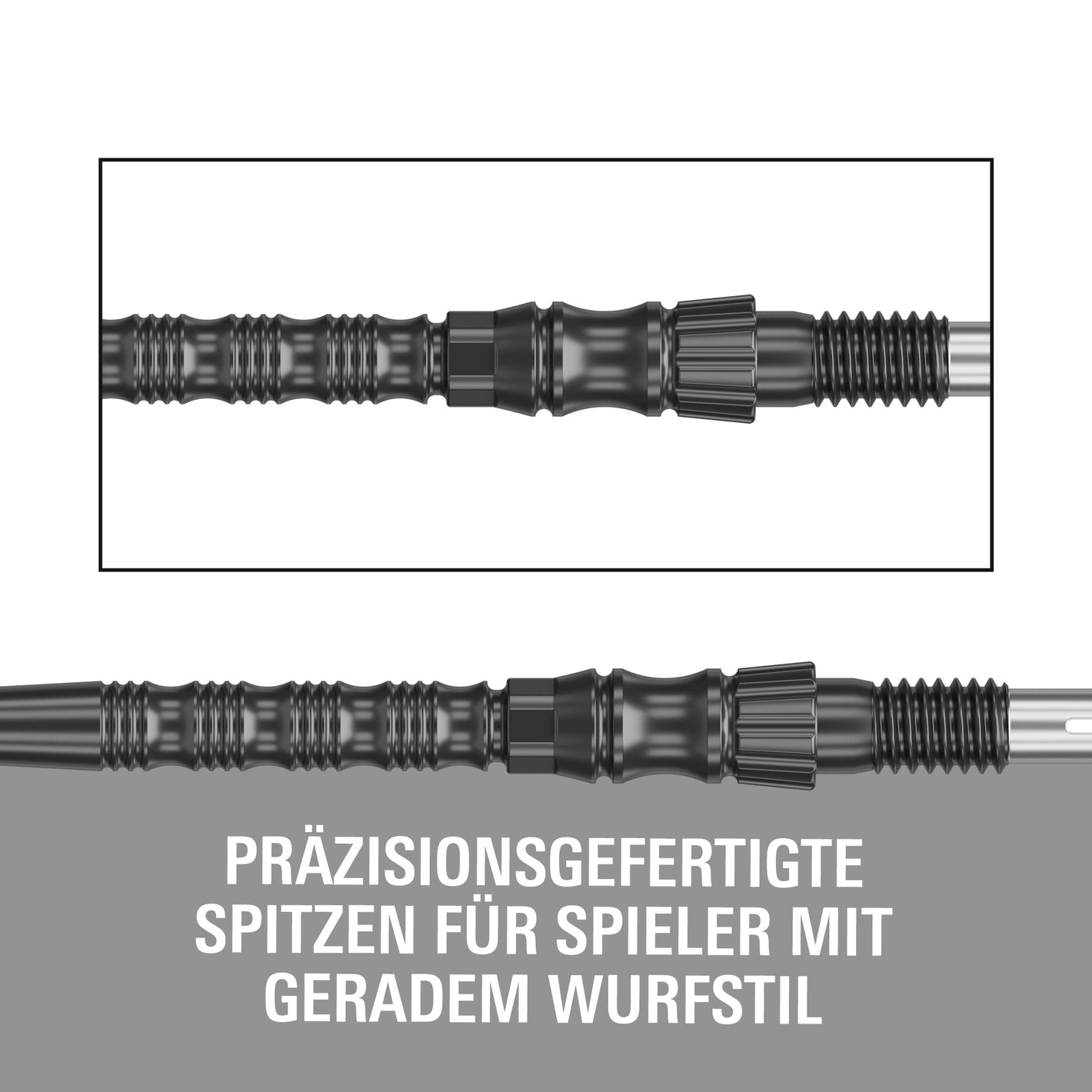 Image of Target Signature Swiss Point TRB Steeldartspitzen - Schwarz