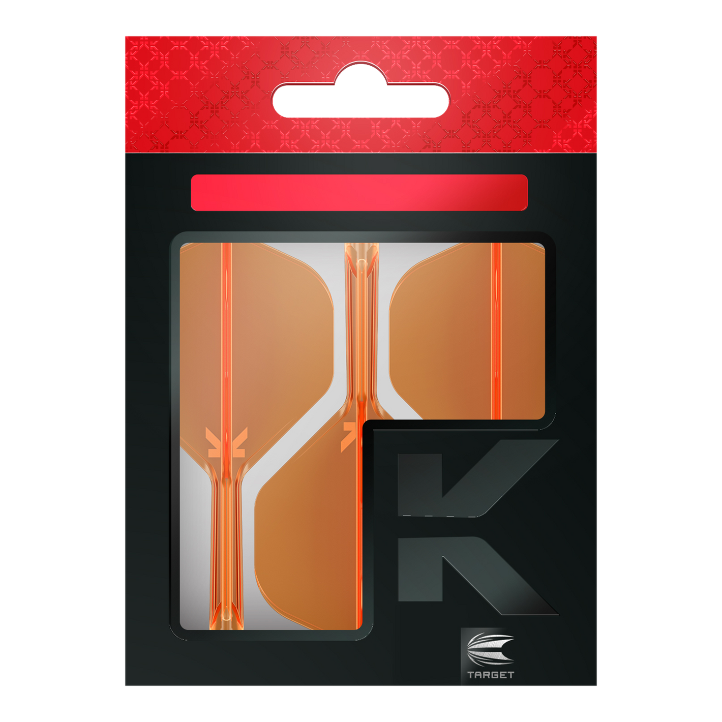 Target K-Flex No2 Standard Flight-System - Neon Orange
