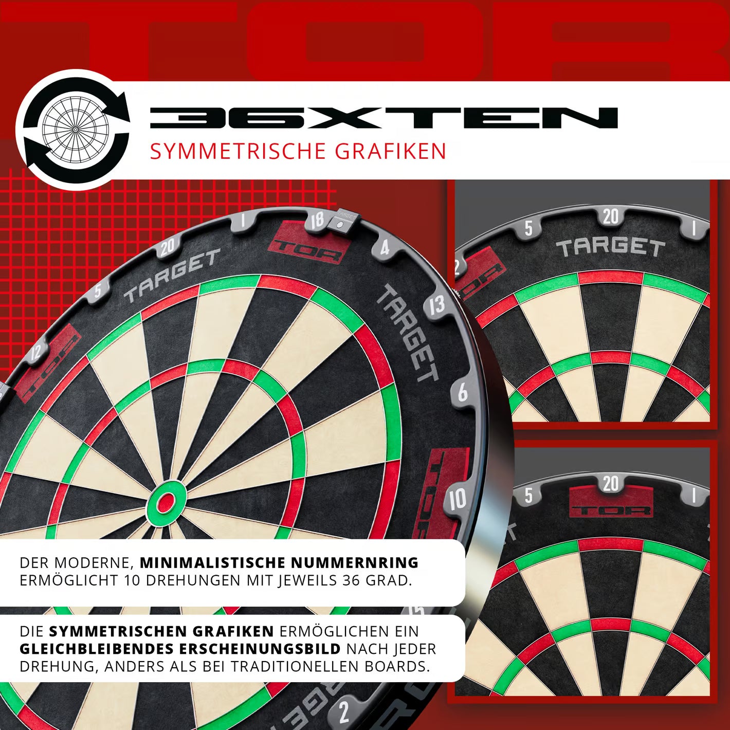 Image of Target TOR Steeldartboard