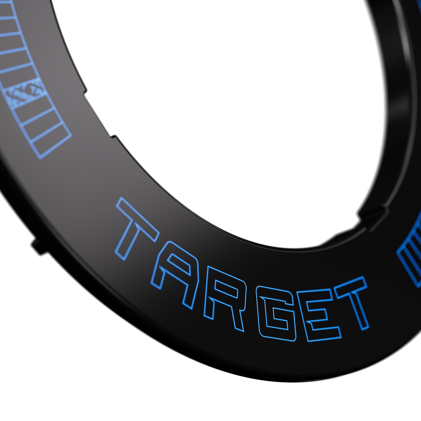 Image of Target Corona Vision Notched Dartboard Surround mit LED-Beleuchtung