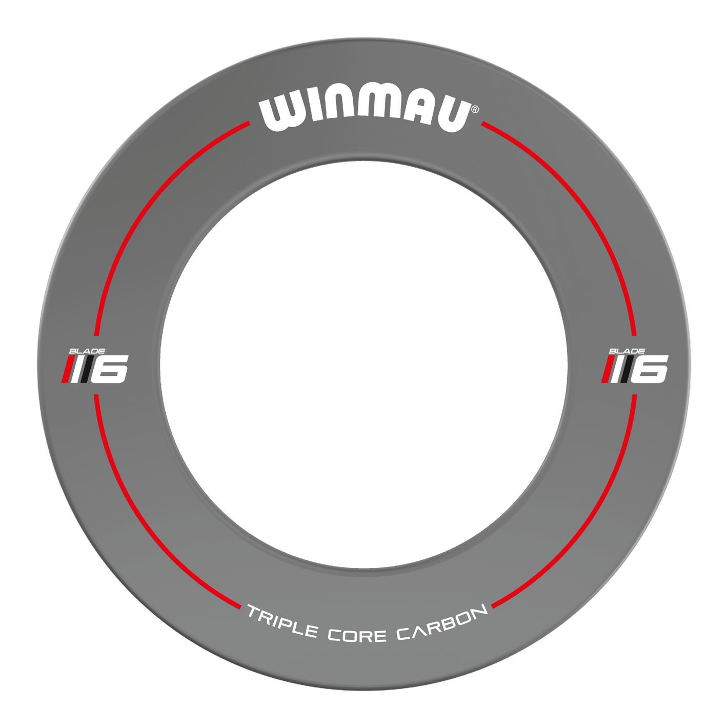 Image of Winmau Blade 6 Design Dartboard Surround - Grau