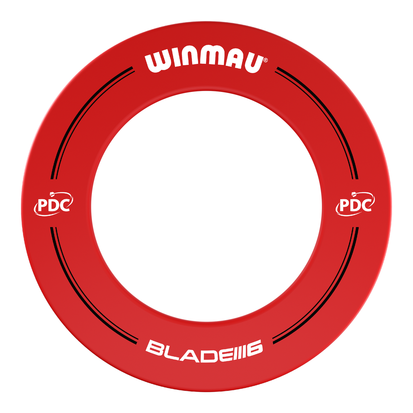 Winmau PDC Dartboard Surround - Rot