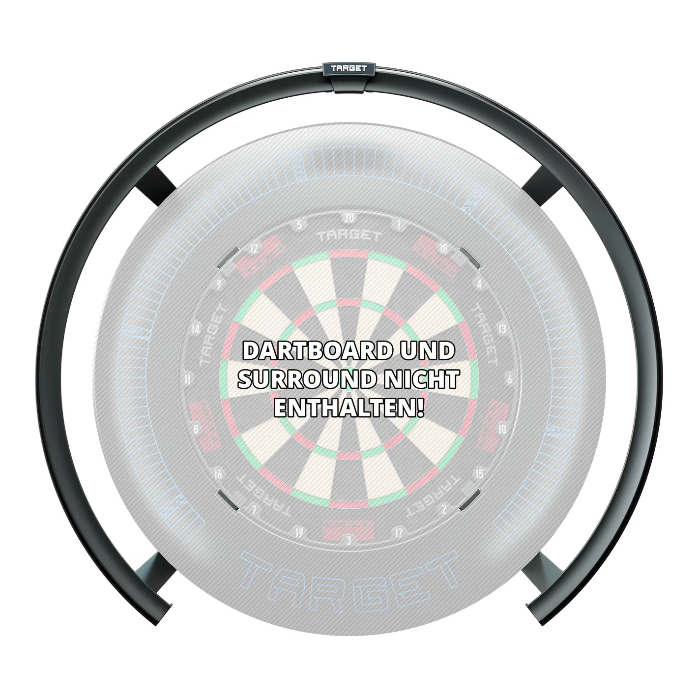 Image of Target Corona Vision 2 Dartboard Beleuchtung – 270° LED-Lichtsystem