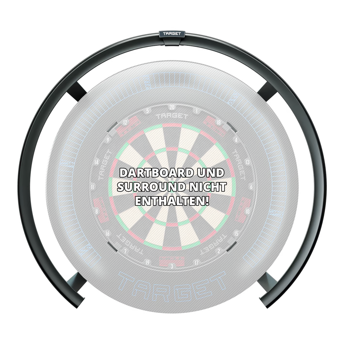 Target Corona Vision 2 Dartboard Beleuchtung – 270° LED-Lichtsystem