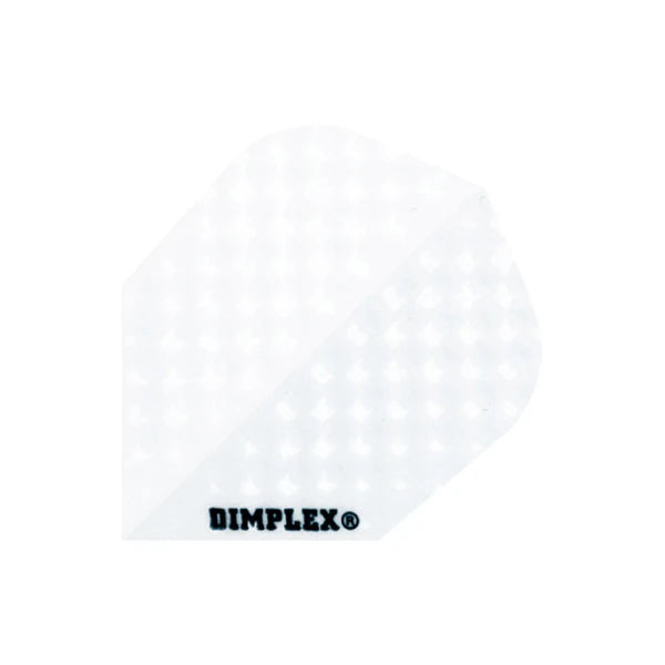 Image of Harrows Dimplex Plain White Flights – 100 Micron
