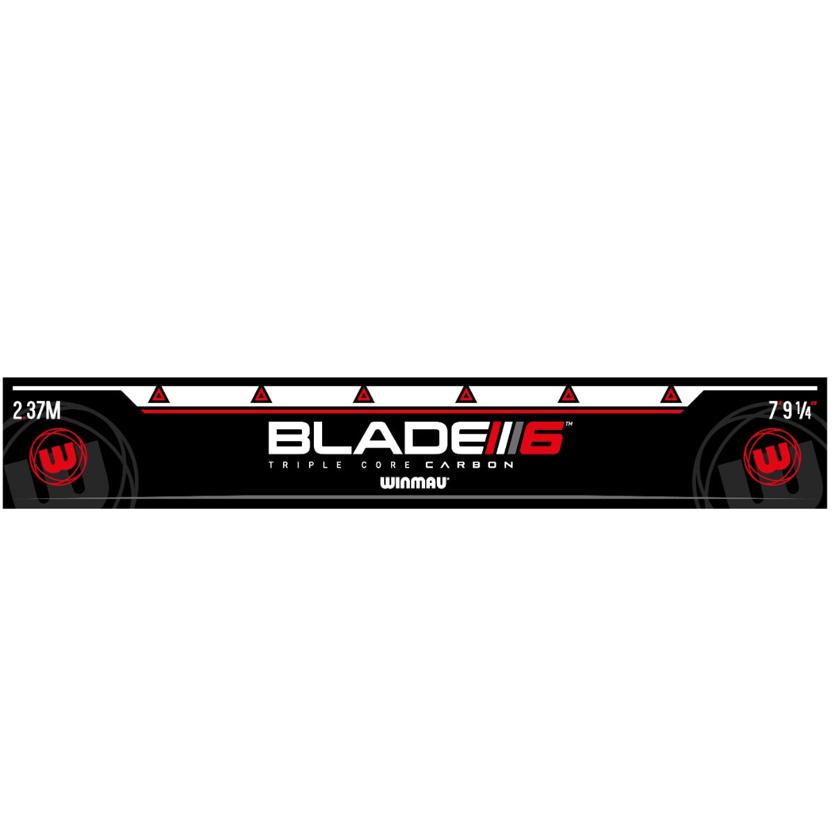 Image of Winmau Oche Line PDC Blue – Selbstklebende Abwurflinie