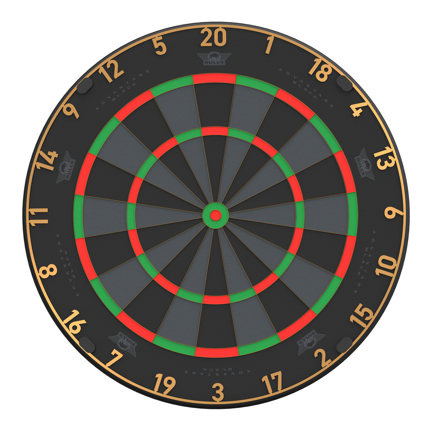 Image of Bulls NL Advantage Black-Edition Steeldartboard