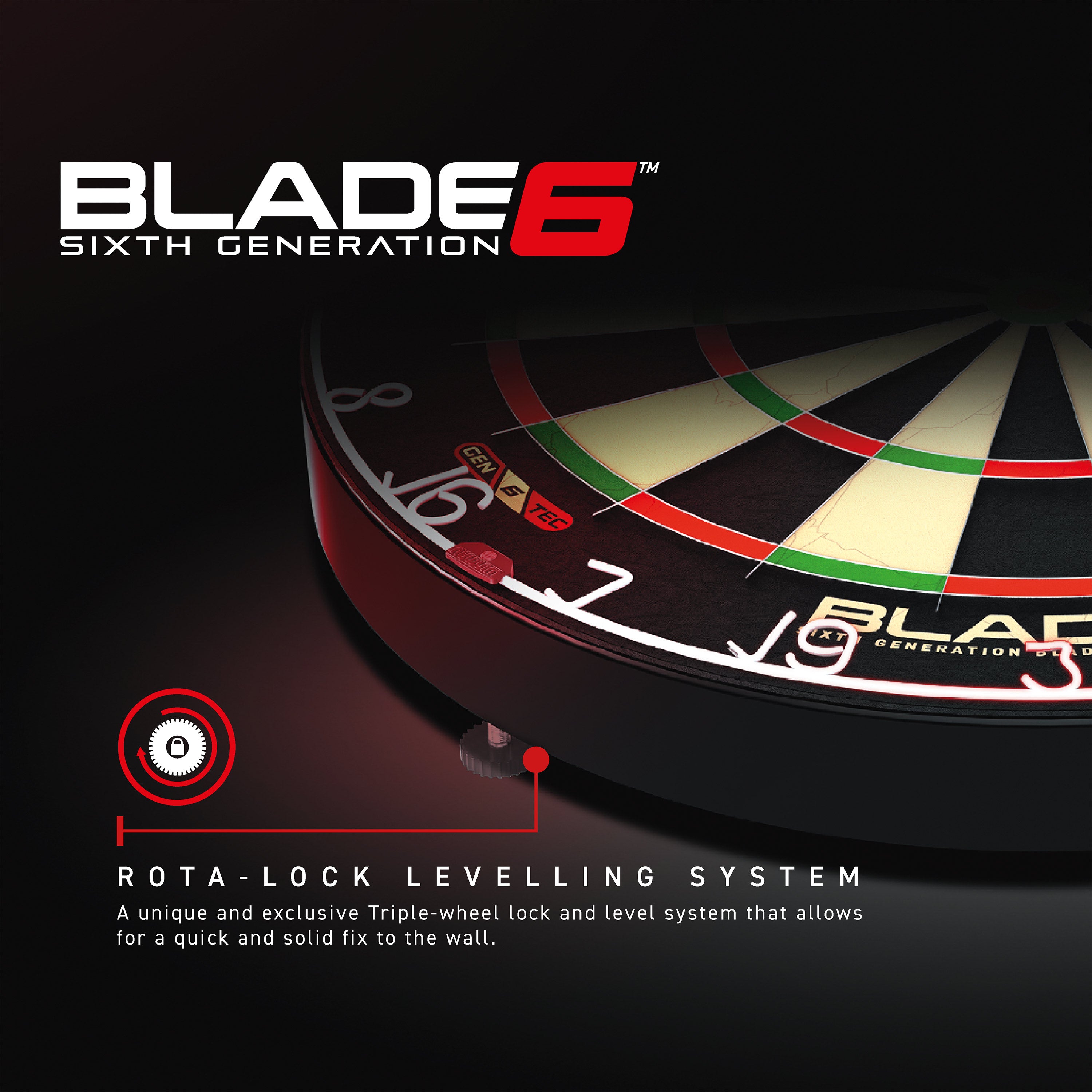 Image of Dartboard Winmau Blade 6