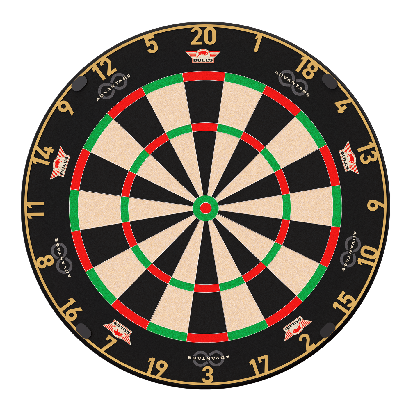 Image of Bulls NL Advantage 8 Steeldartboard – Premium Sisal Dartboard