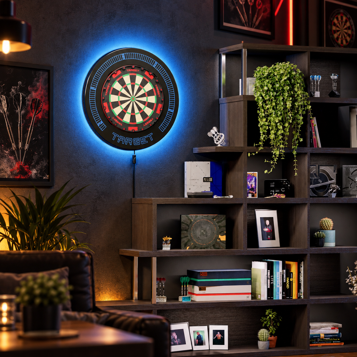 Target Corona Vision 2 Dartboard Beleuchtung – 270° LED-Lichtsystem