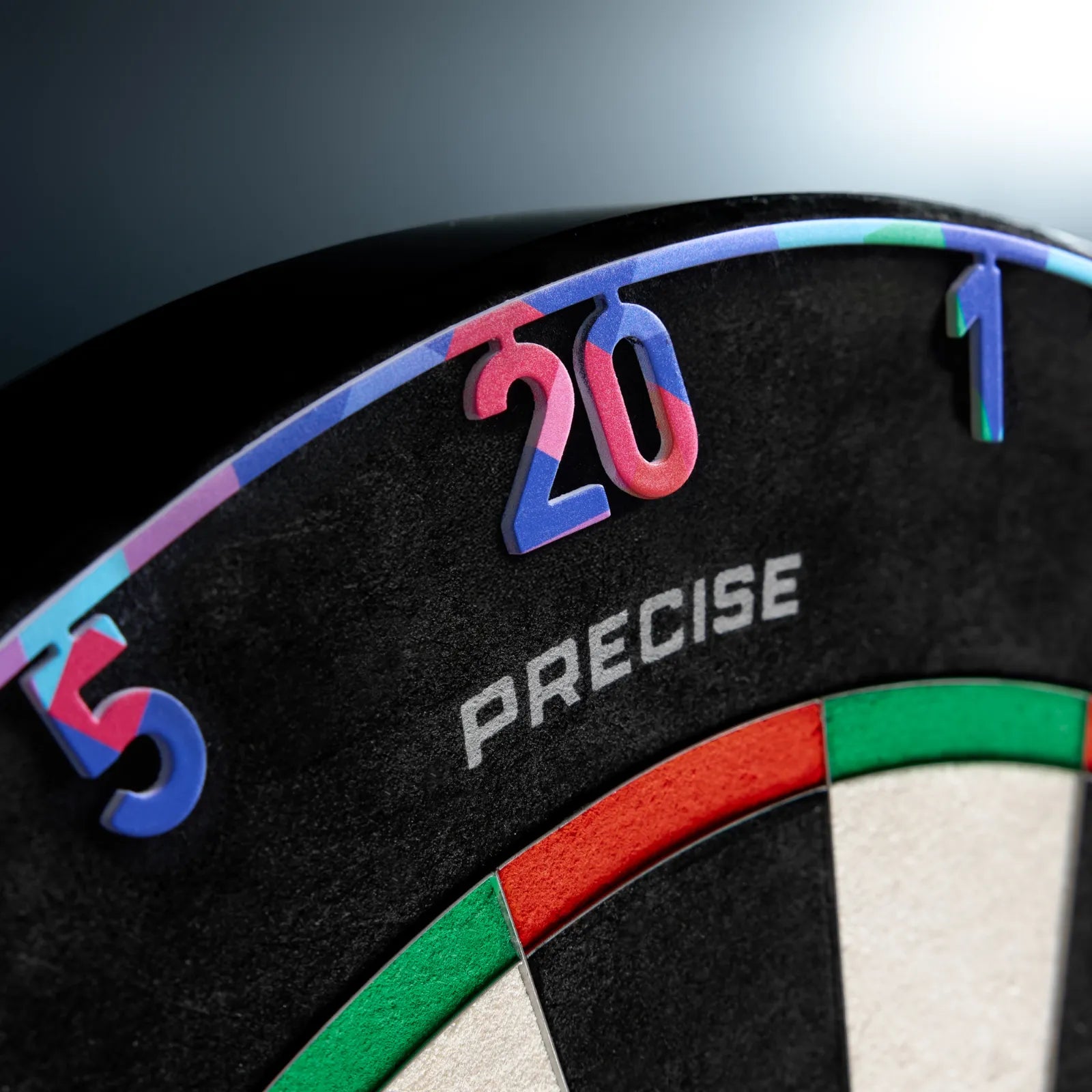 Precise 180 - Zahlenring Polychrome für Dartboards