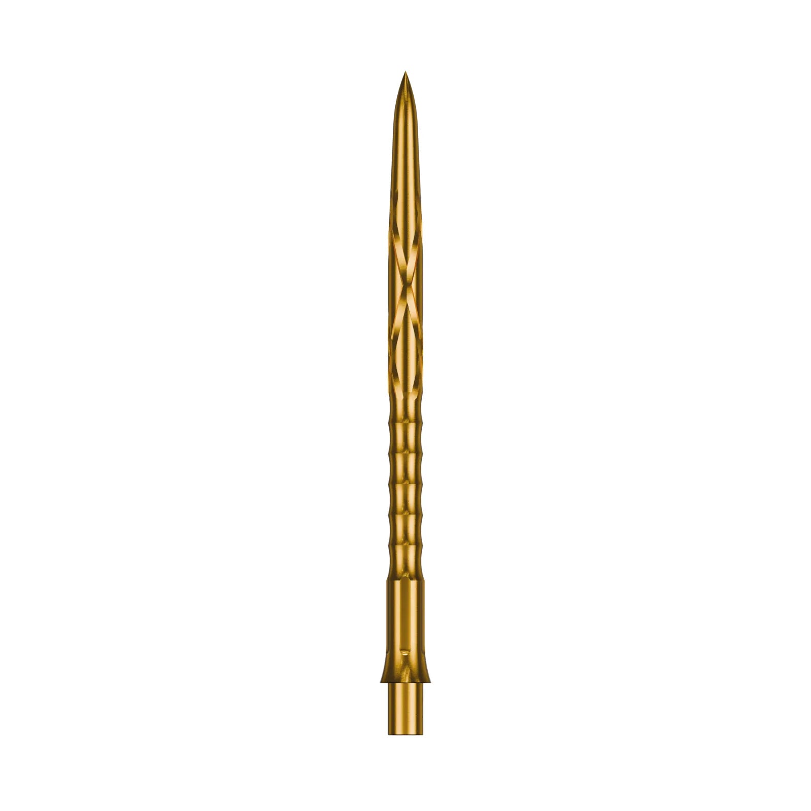 Precise180 Steeldartspitzen in Gold, Wechselspitzen für das Caliburn-System