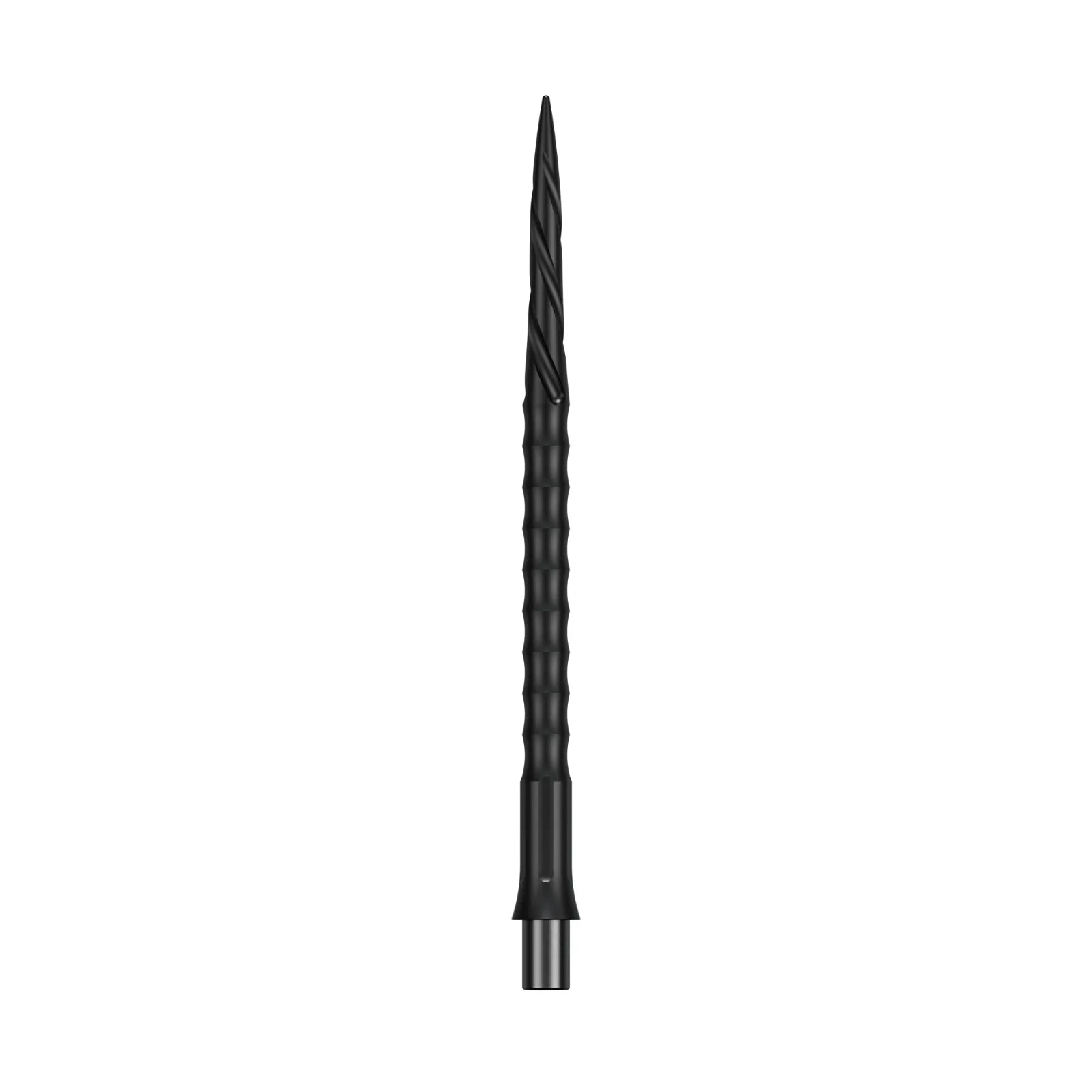 Precise180 Steeldartspitzen Gunmetal Spiro in Schwarz, Wechselspitzen für das Caliburn-System