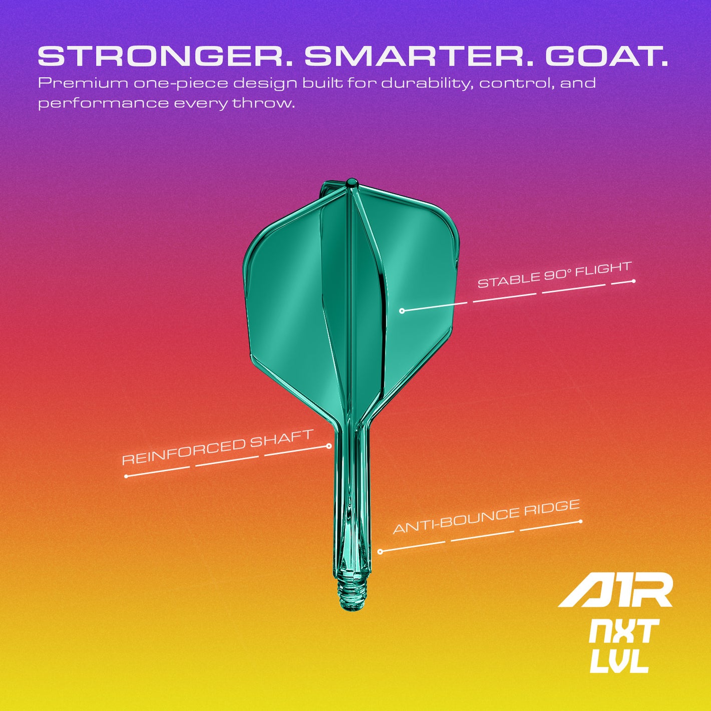 GOAT A1R No6 Flight-Shaft-System - Grün