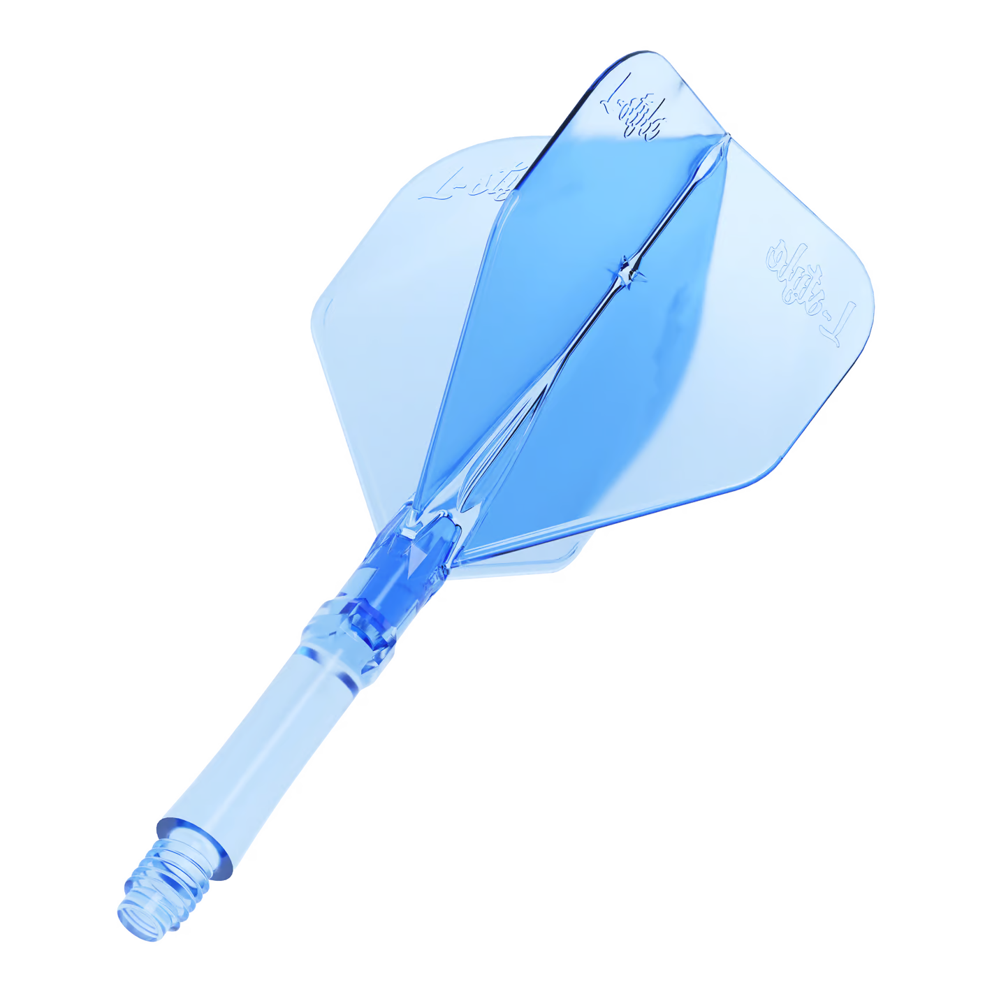 Image of L-Style L-System Flights - Clear Blue