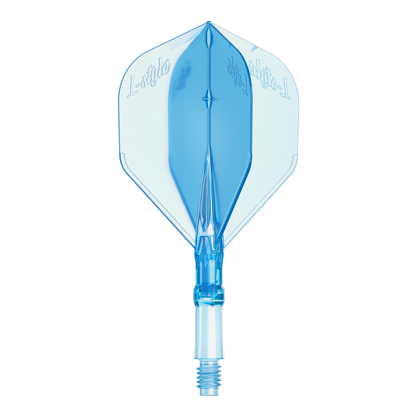 Image of L-Style L-System Flights - Clear Blue