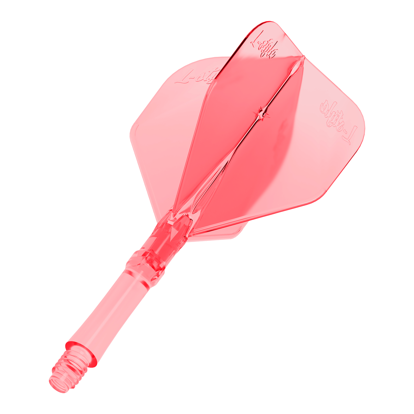 Image of L-Style L-System Flights - Clear Red