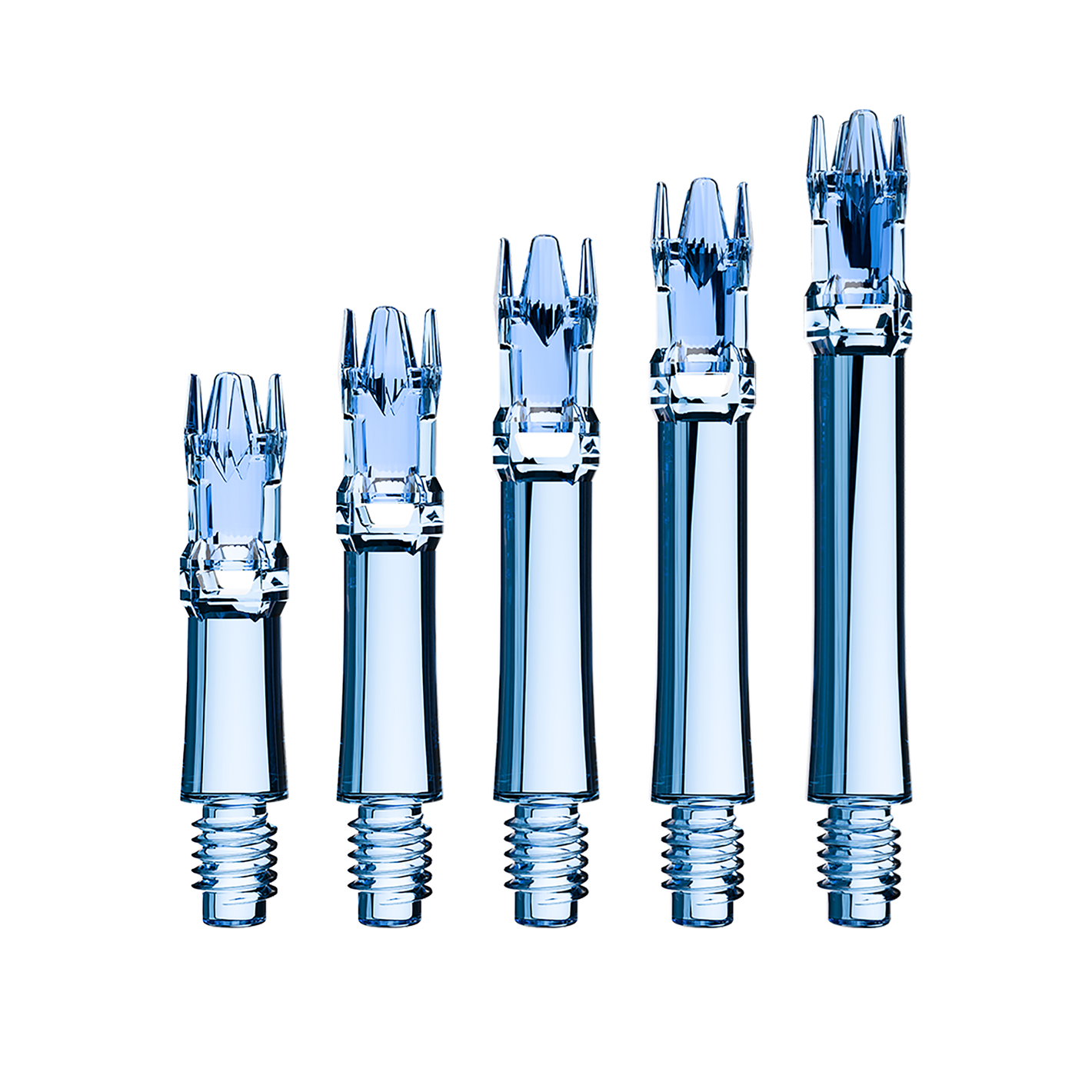 Image of L-Style L-System Ersatzshafts Clear Blue – Dart Shafts