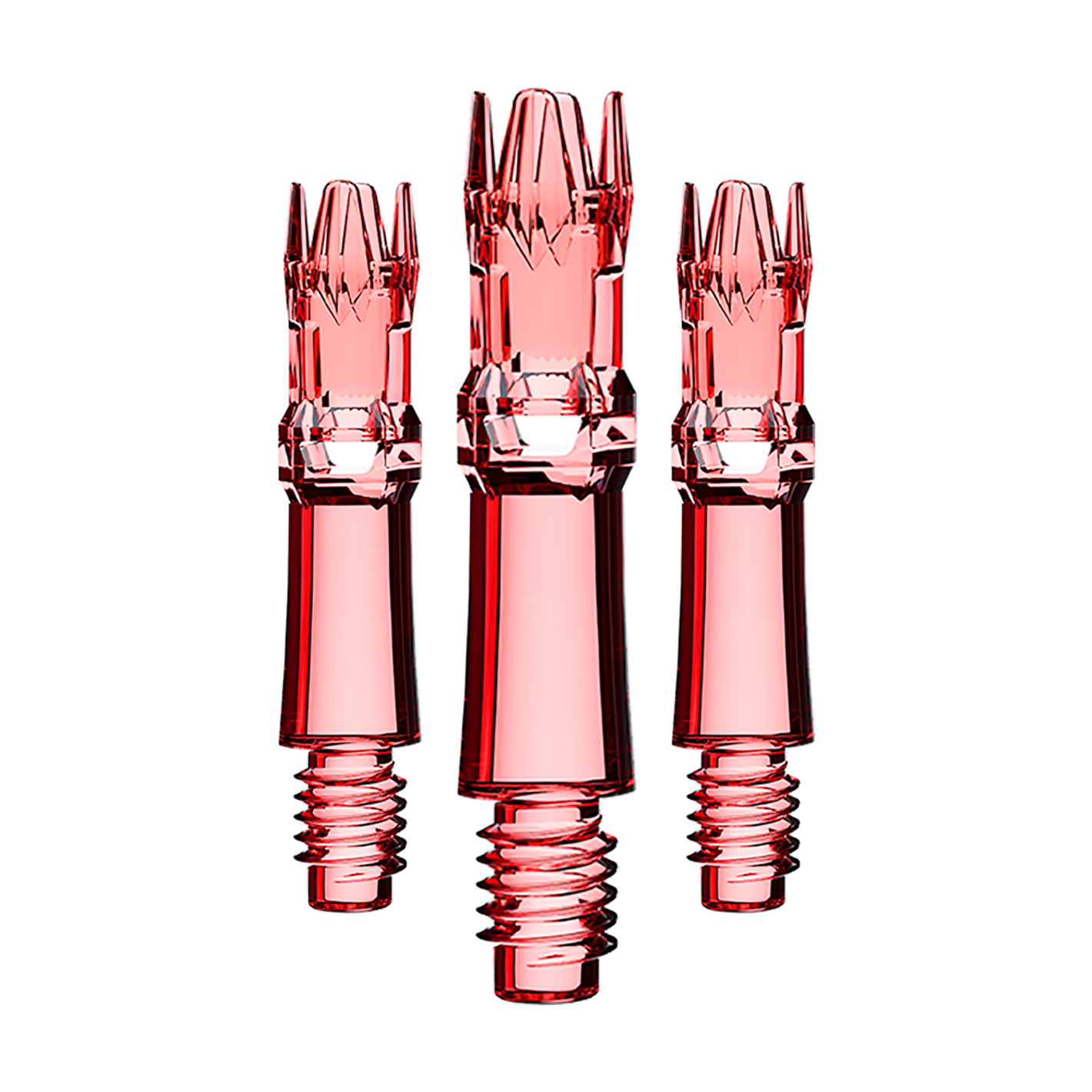Image of L-Style L-System Ersatzshafts Clear Red – Dart Shafts