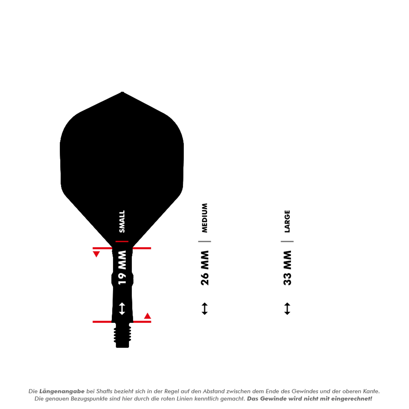 Image of L-Style L-System Flights - Clear Black