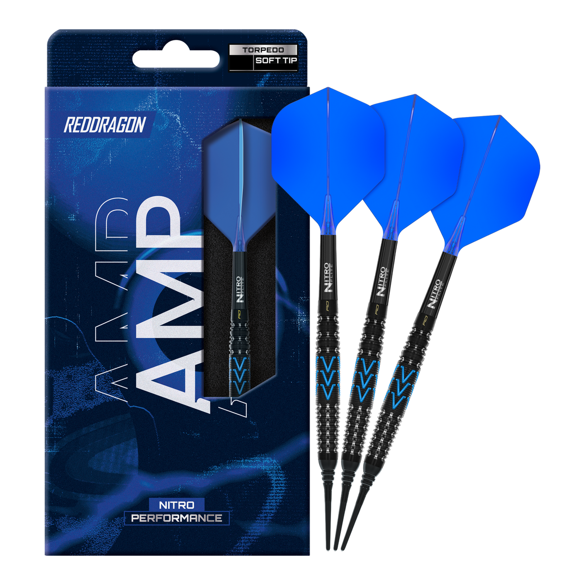 Red Dragon Amp Torpedo Softdarts 22g – 90% Tungsten