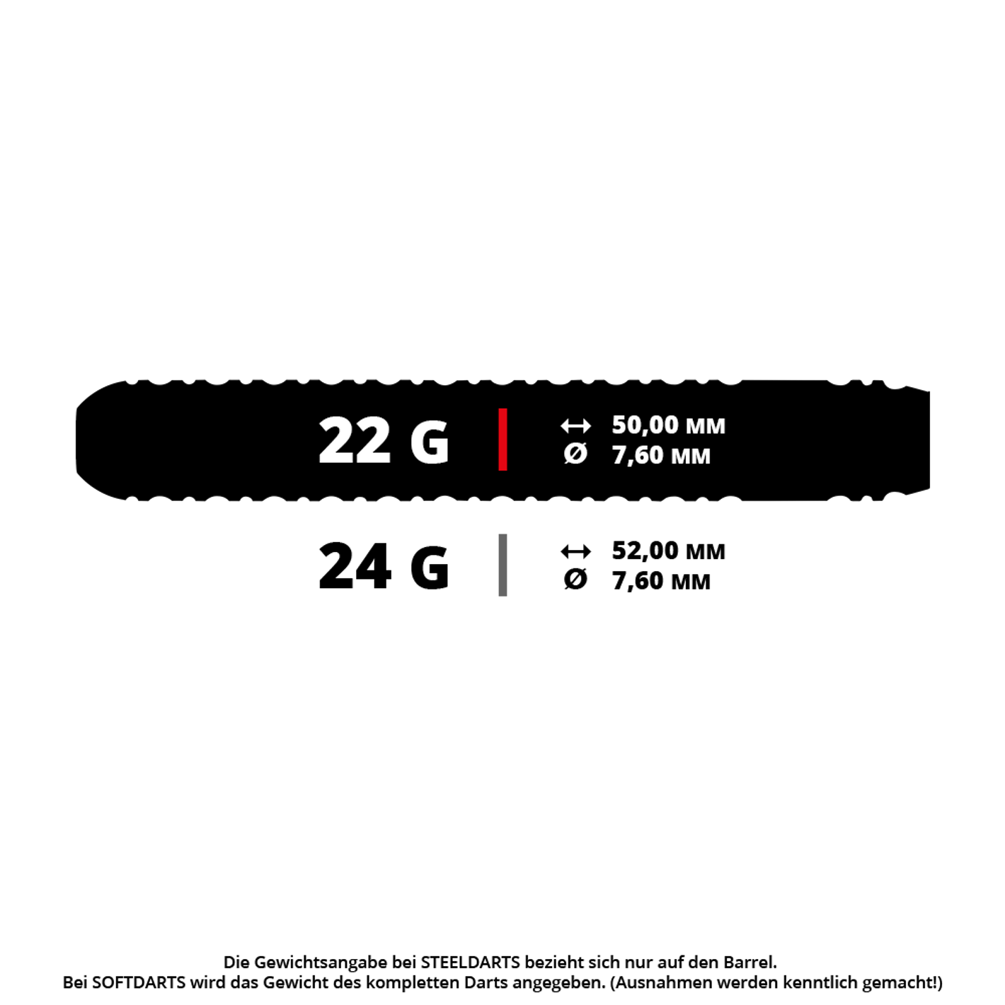 Image of Red Dragon Furnace Steeldarts – mit 90% Tungsten Core