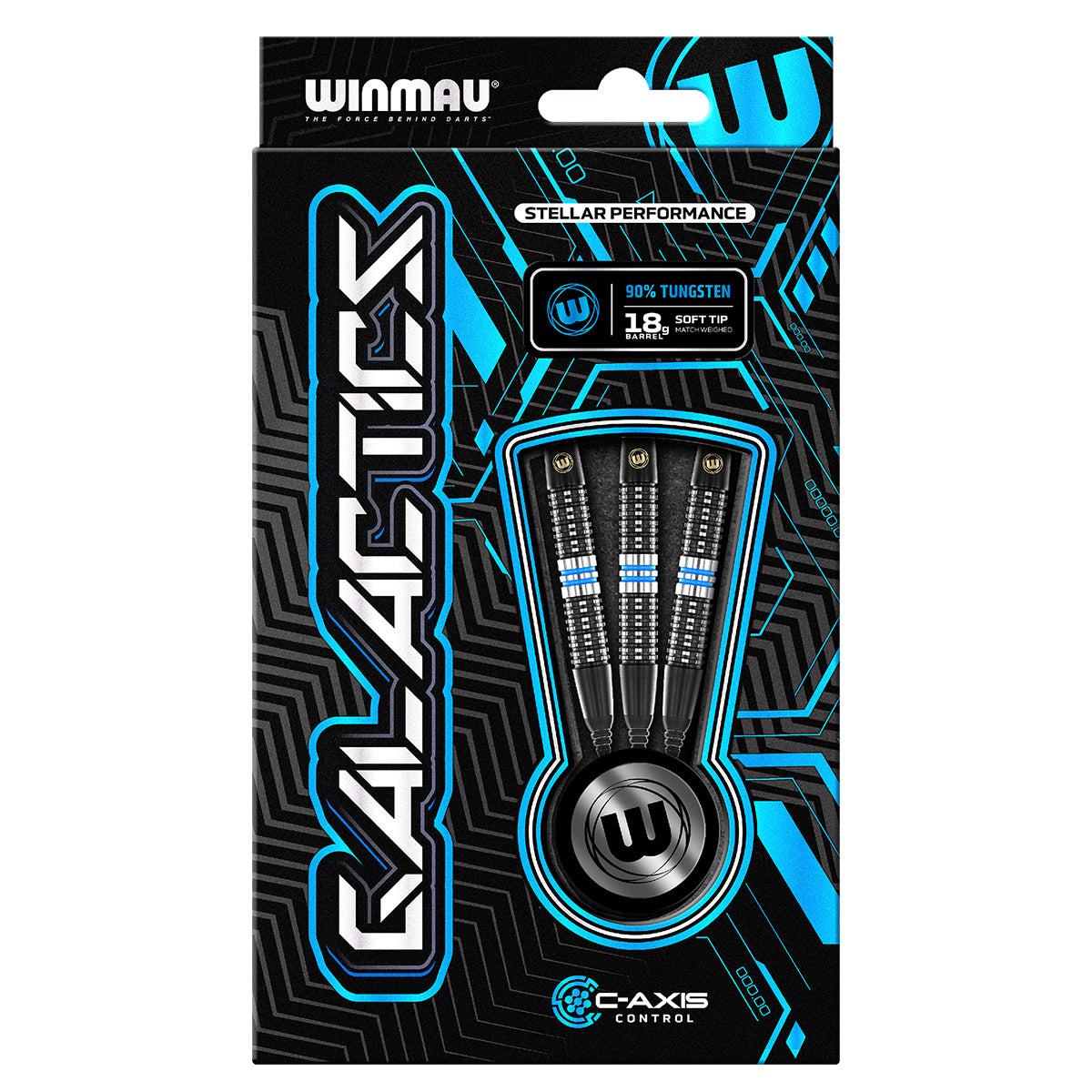 Image of Winmau Galactics Softdarts in 20g- 90% Tungsten