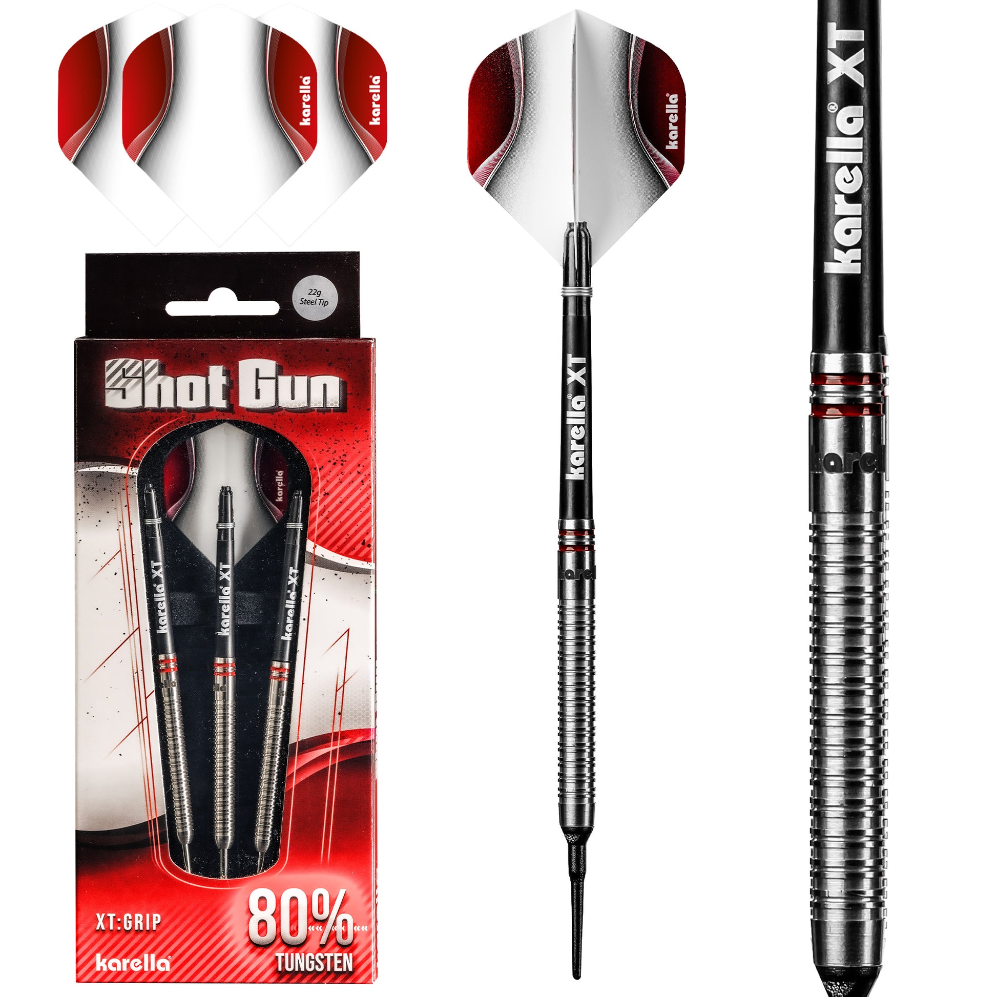 Softdart Karella ShotGun 20g silver 80% Tungsten