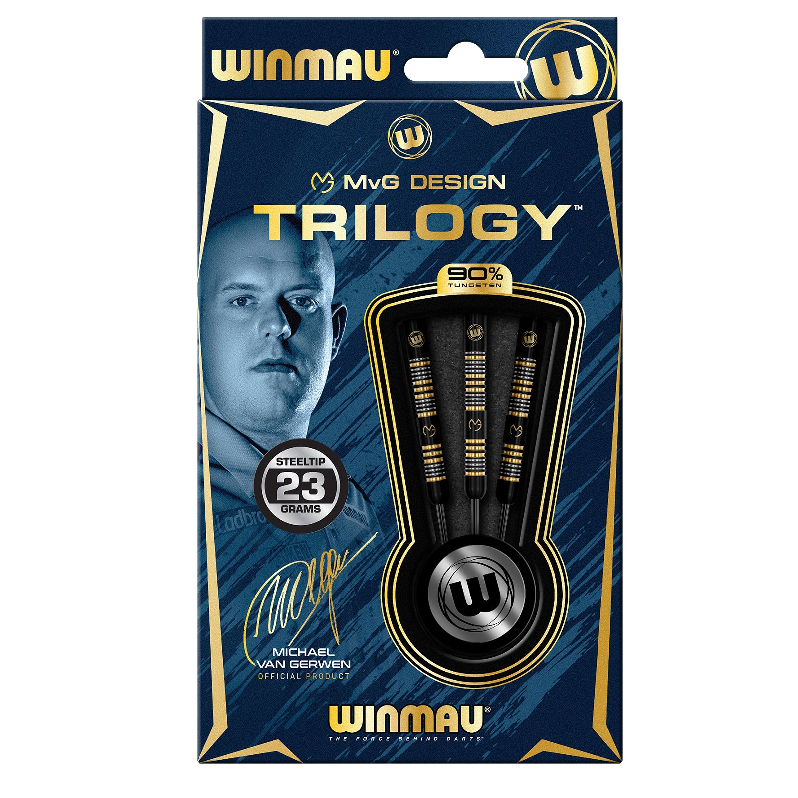 Steeldart Winmau MvG Trilogy 23g