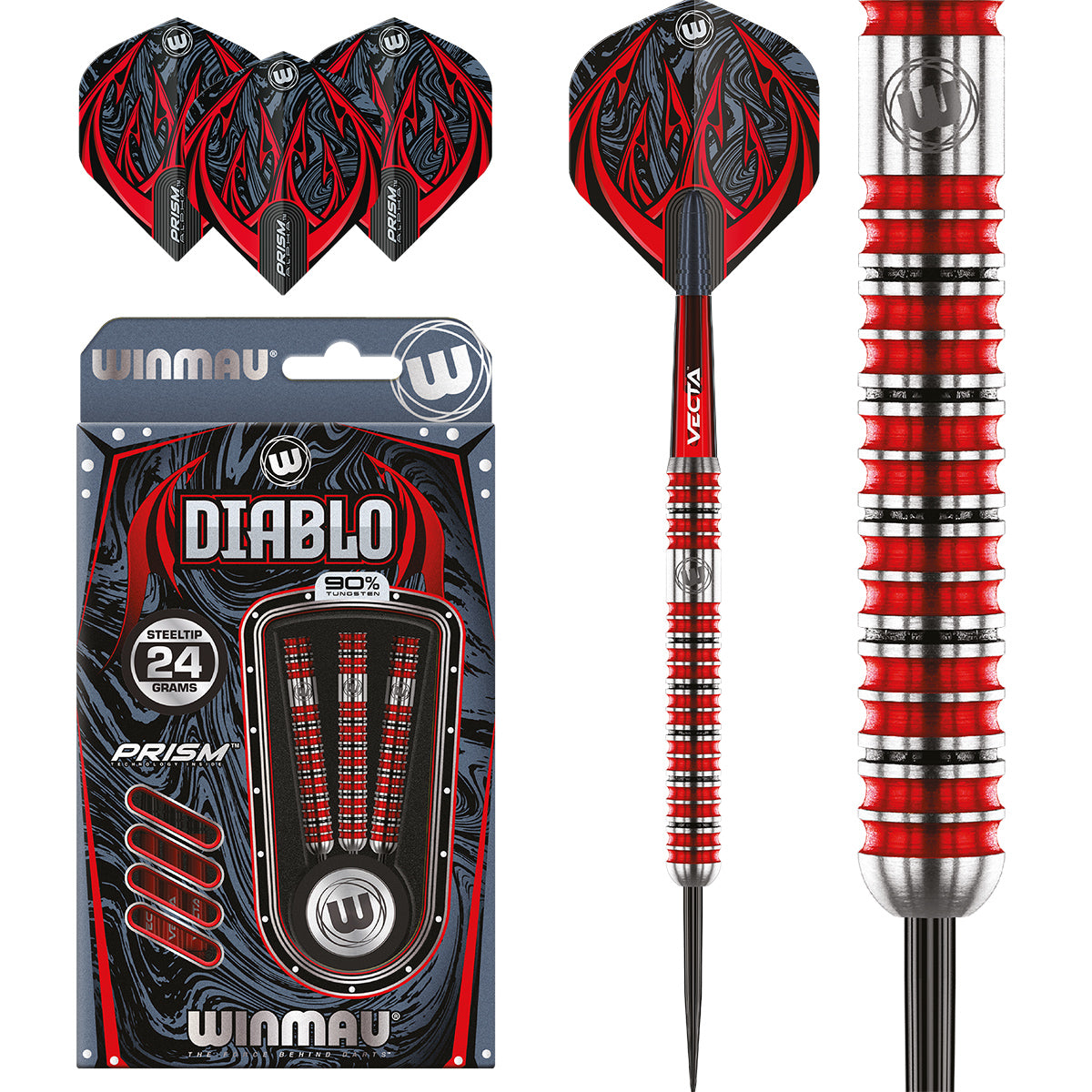 Image of Steeldart Winmau Diablo 90% Tungsten