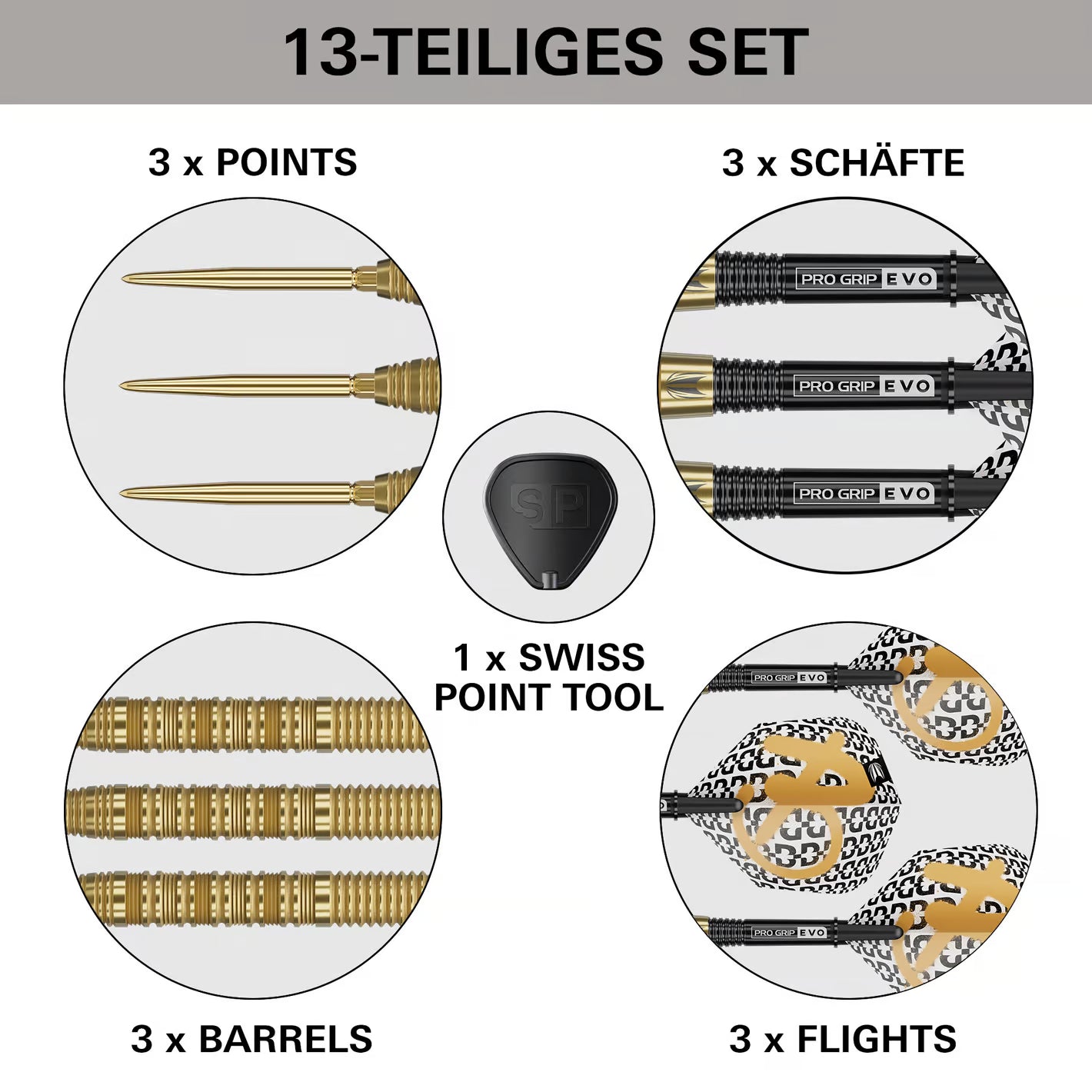 Image of Target Bolide Envy 01 Swiss Point 90% Tungsten Steeldarts 24g