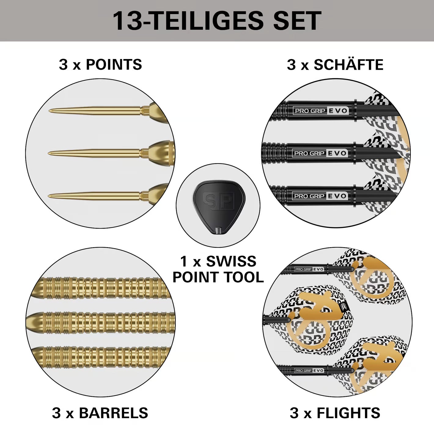 Image of Target Bolide Envy 04 Swiss Point Steeldarts 90% Tungsten in 25g