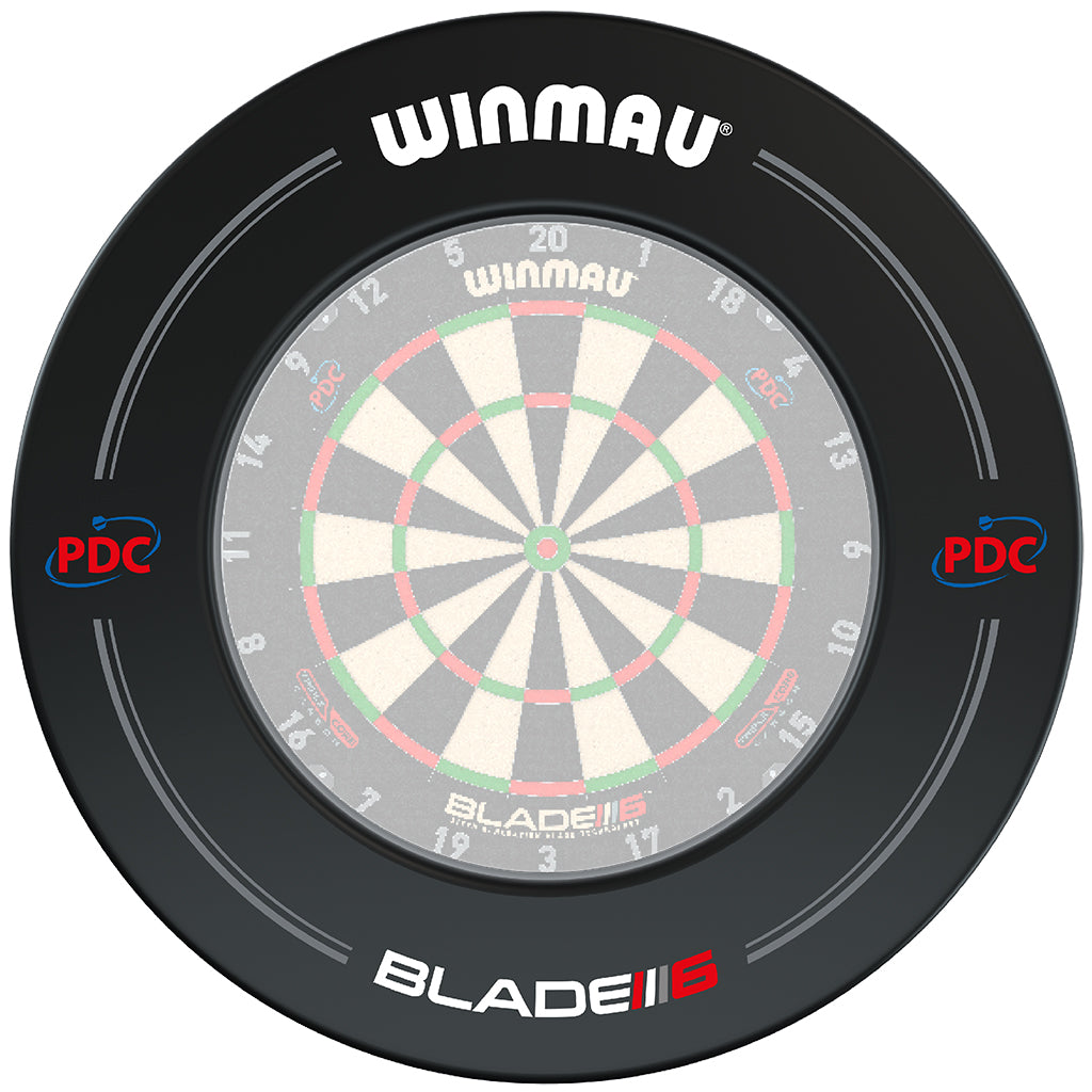 Image of Winmau PDC Dartboard Surround in Schwarz