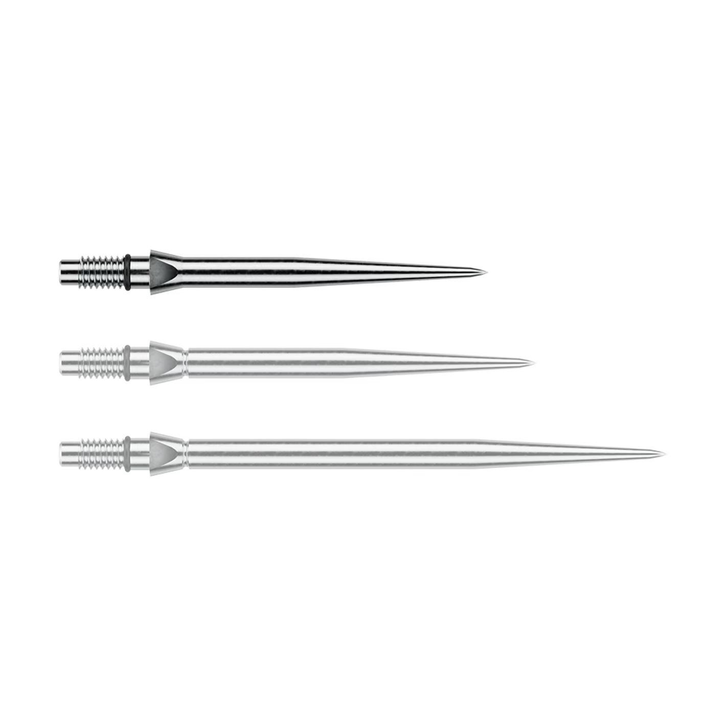 Winmau Switch Point Smooth Steeldartspitzen - Silver Effect
