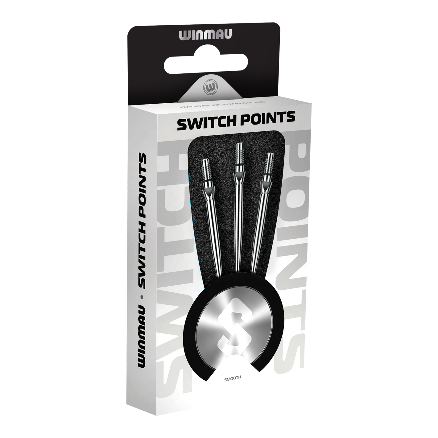 Image of Winmau Switch Point Smooth Steeldartspitzen - Silver Effect