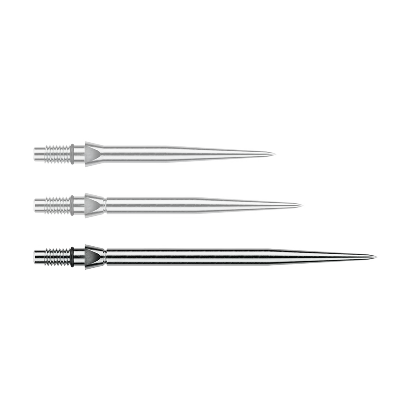 Winmau Switch Point Smooth Steeldartspitzen - Silver Effect
