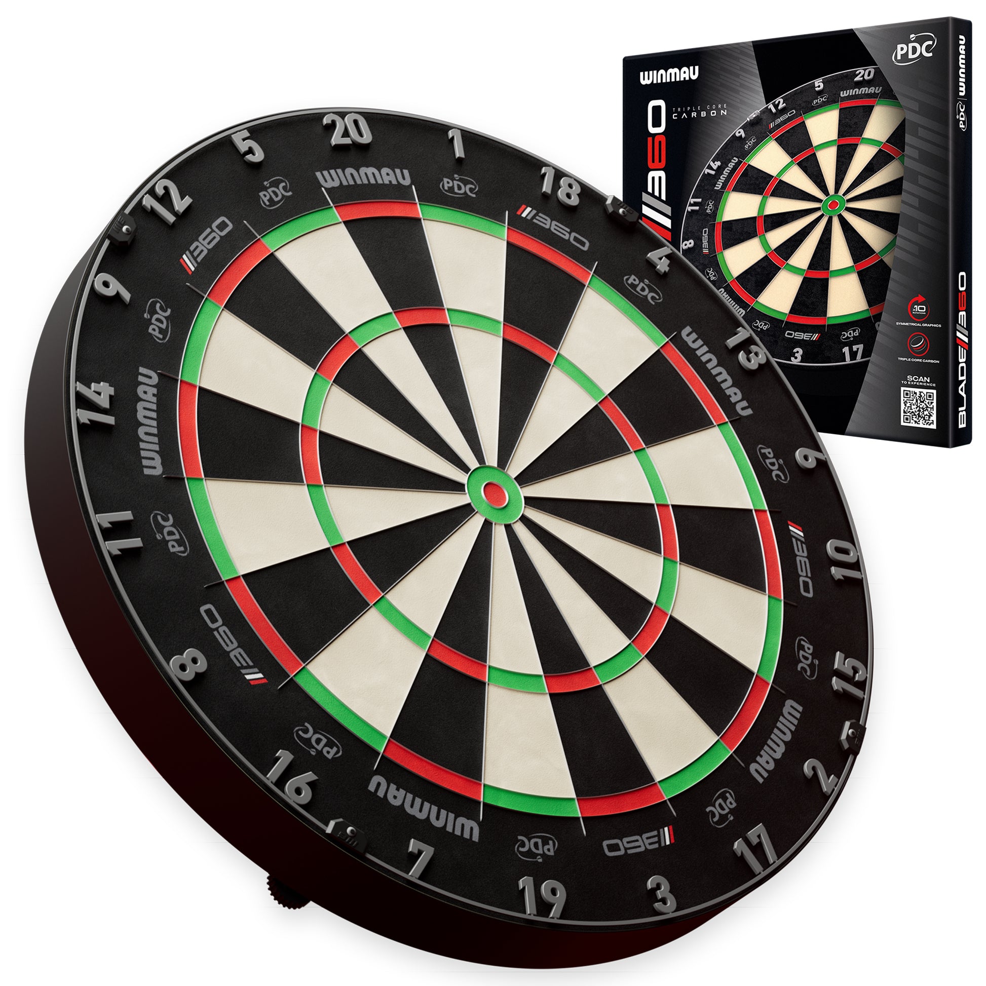 Winmau Blade 6 Triple Core 360 Steeldartboard