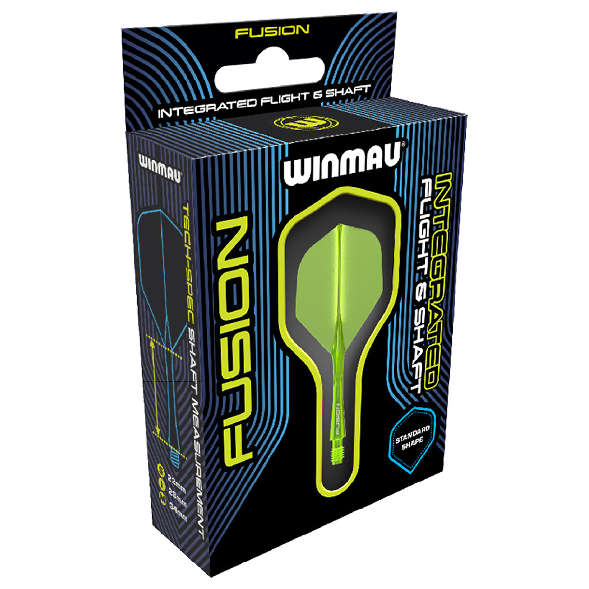 Flights Winmau Fusion Gelb