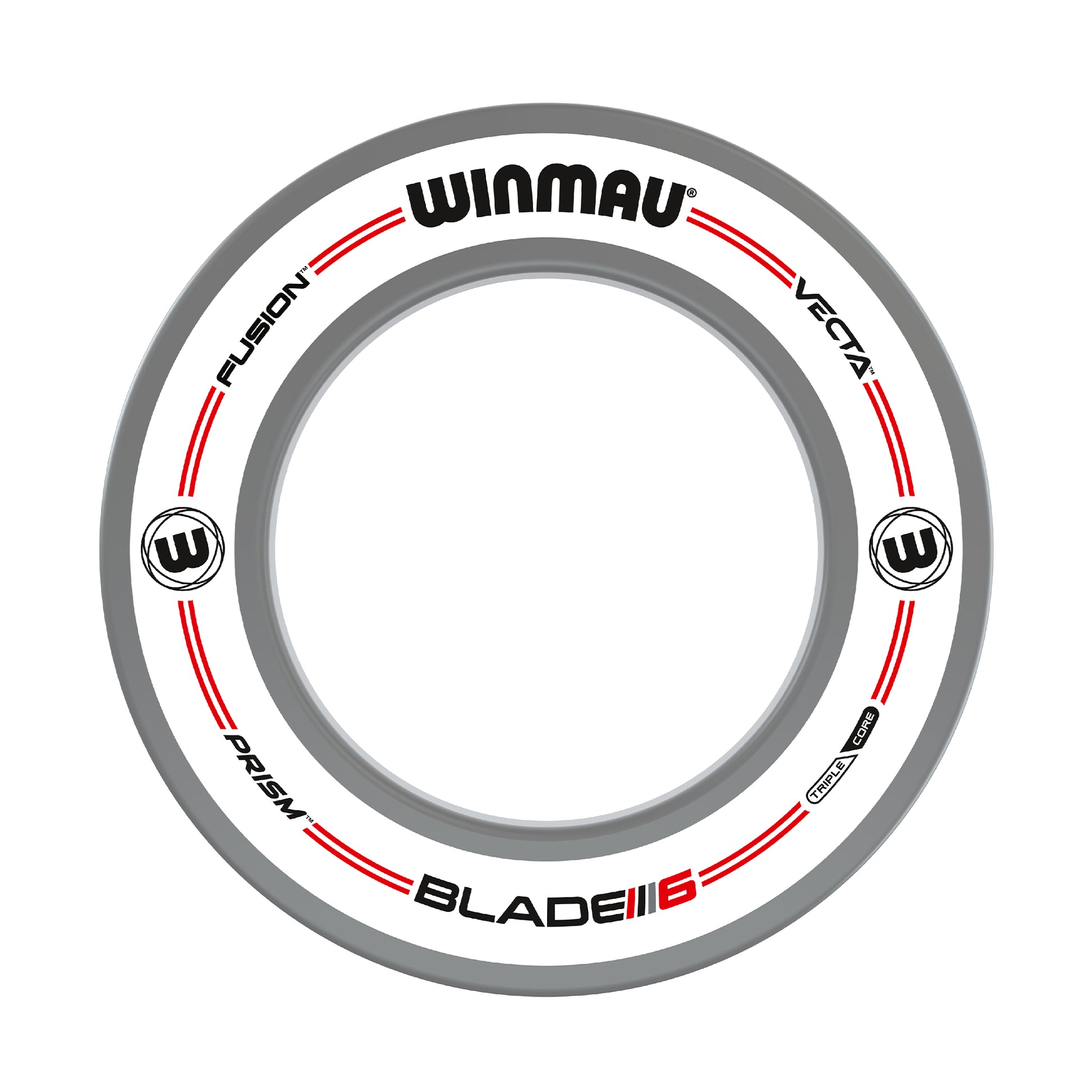 Winmau Dartboard Komplettset mit Surround & Beleuchtung